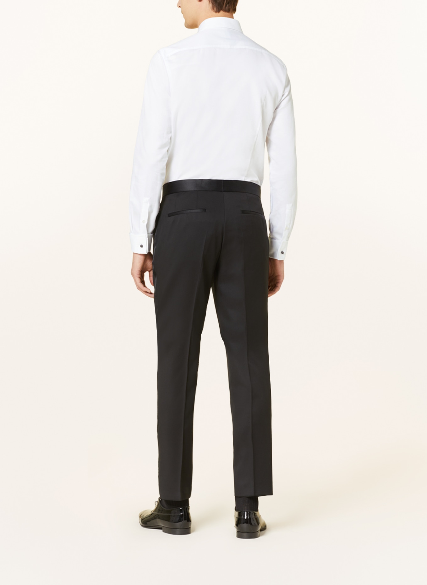 BOSS Shirt HANK slim fit with French cuffs, Color: WHITE (Image 3)