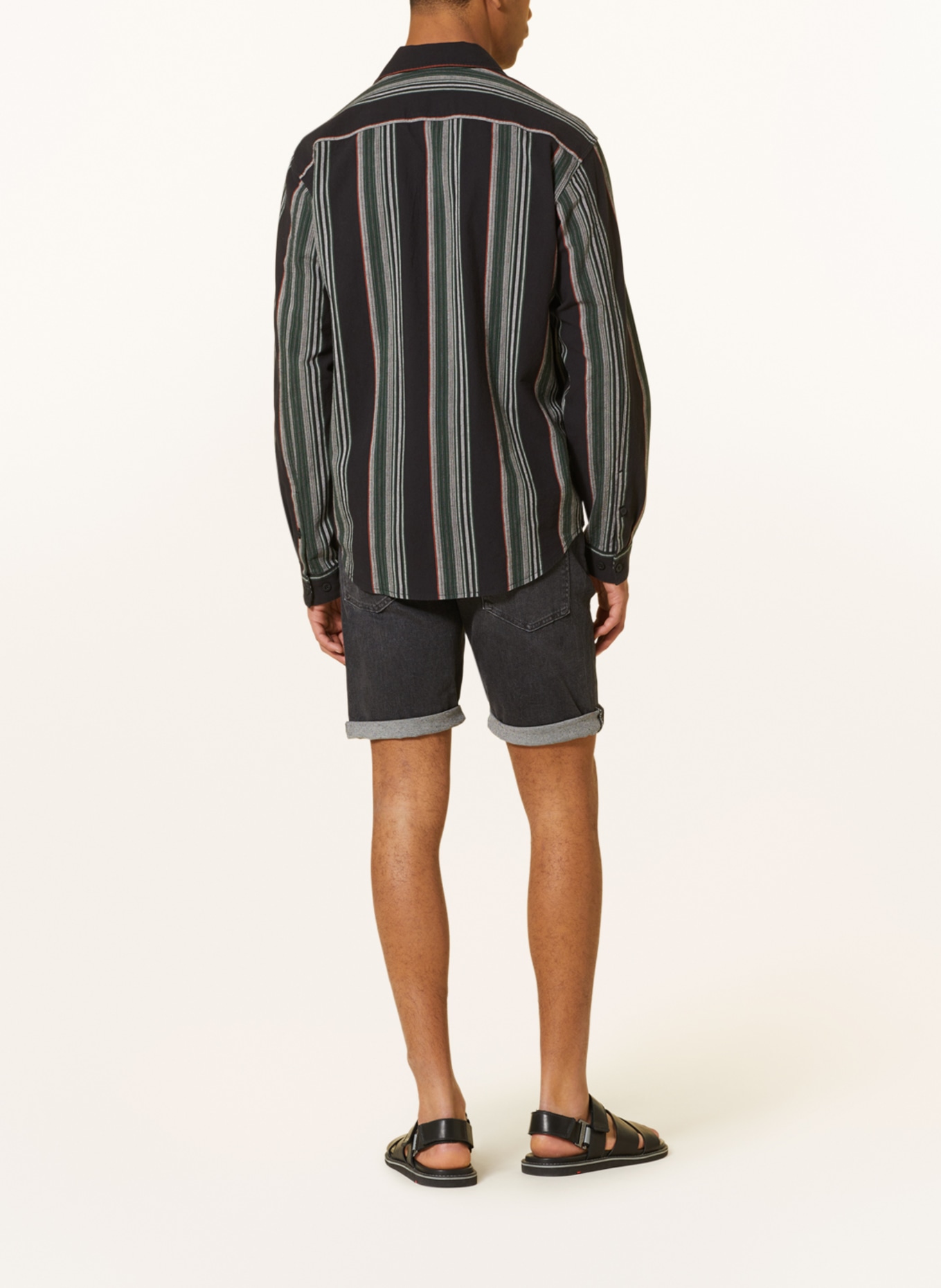 Marc O'Polo DENIM Resorthemd Regular Fit, Farbe: DUNKELBLAU/ DUNKELGRÜN/ GRAU (Bild 3)