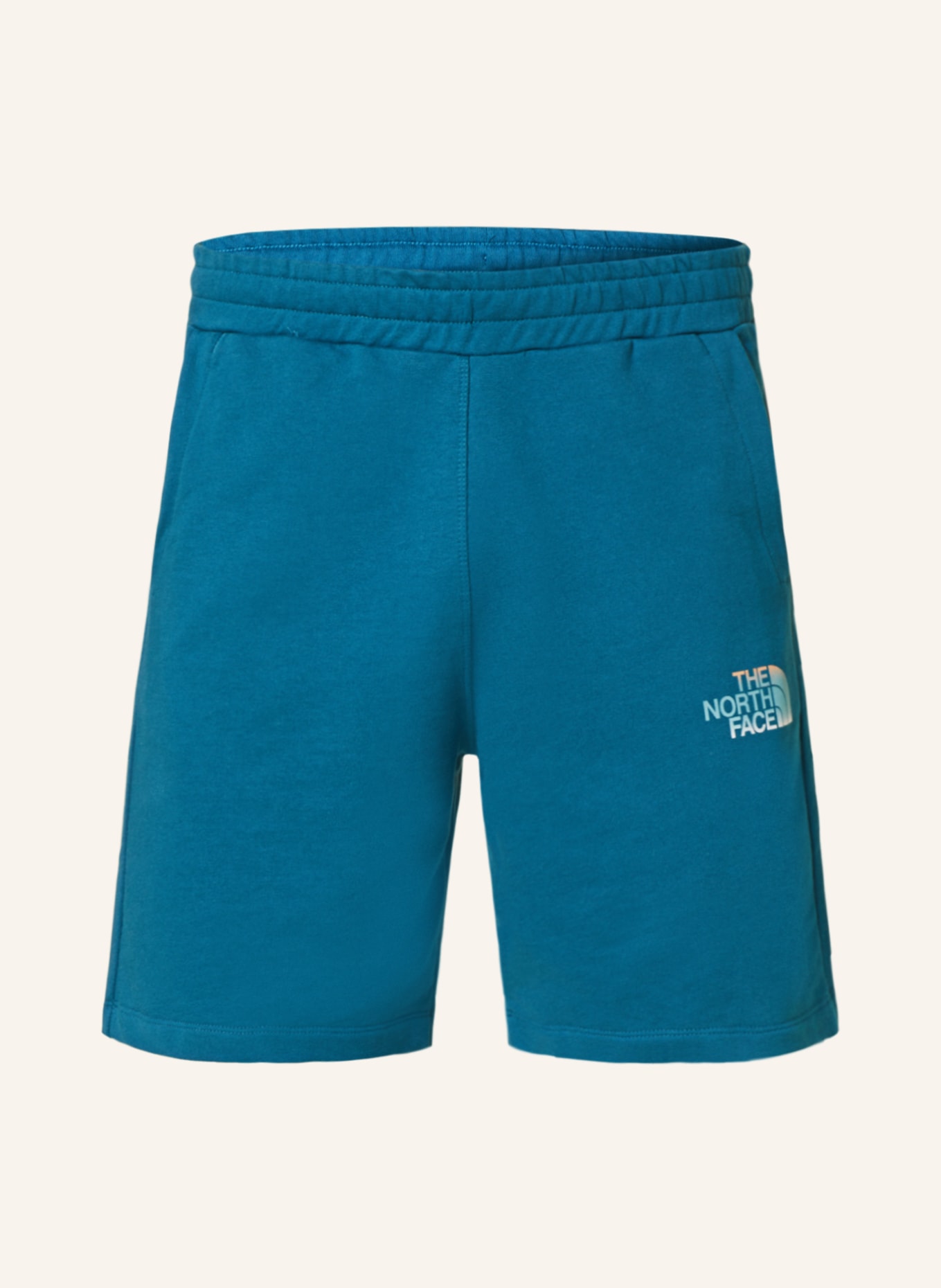 THE NORTH FACE Sweat shorts, Color: TEAL (Image 1)