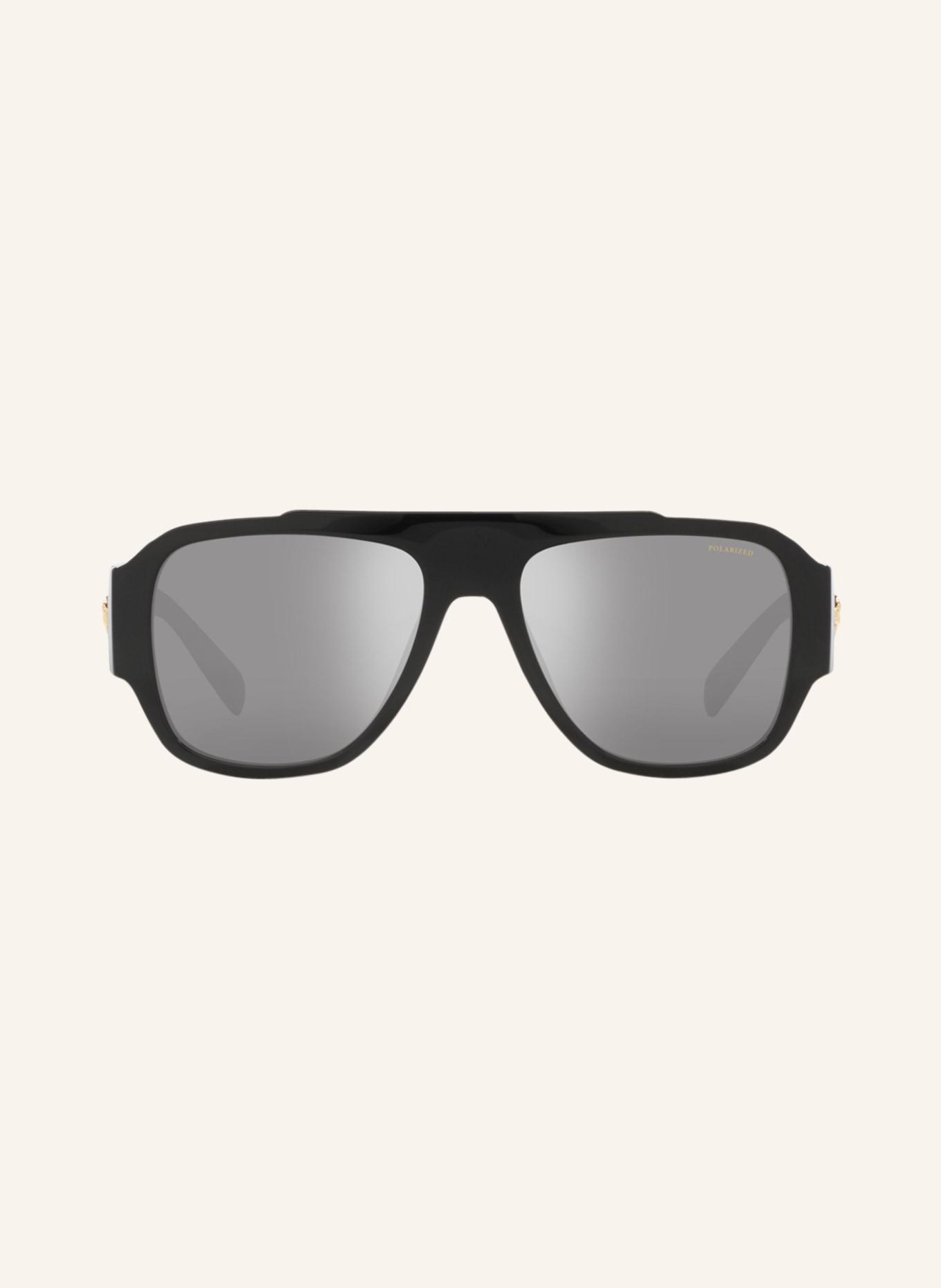 VERSACE Sunglasses VE4436U, Color: GB1/Z3 - BLACK/GRAY MIRRORED (Image 2)