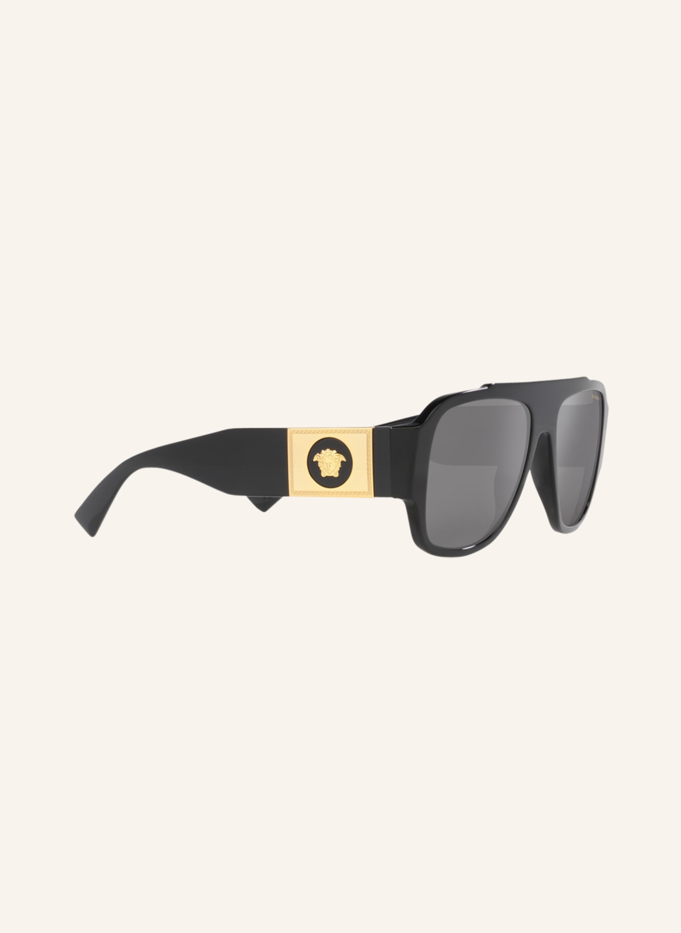 VERSACE Sunglasses VE4436U, Color: GB1/Z3 - BLACK/GRAY MIRRORED (Image 3)