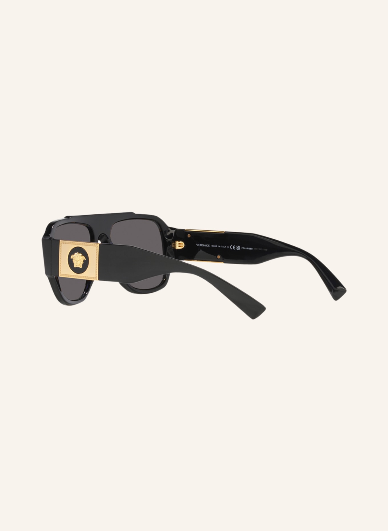 VERSACE Sunglasses VE4436U, Color: GB1/Z3 - BLACK/GRAY MIRRORED (Image 4)
