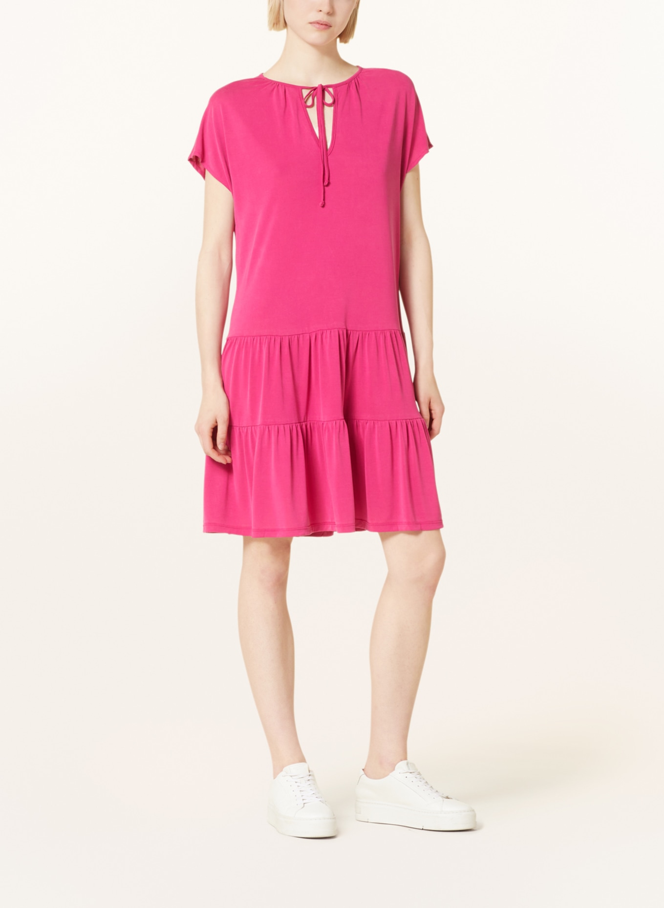 Herrlicher Jersey dress LAURELLE, Color: PINK (Image 2)