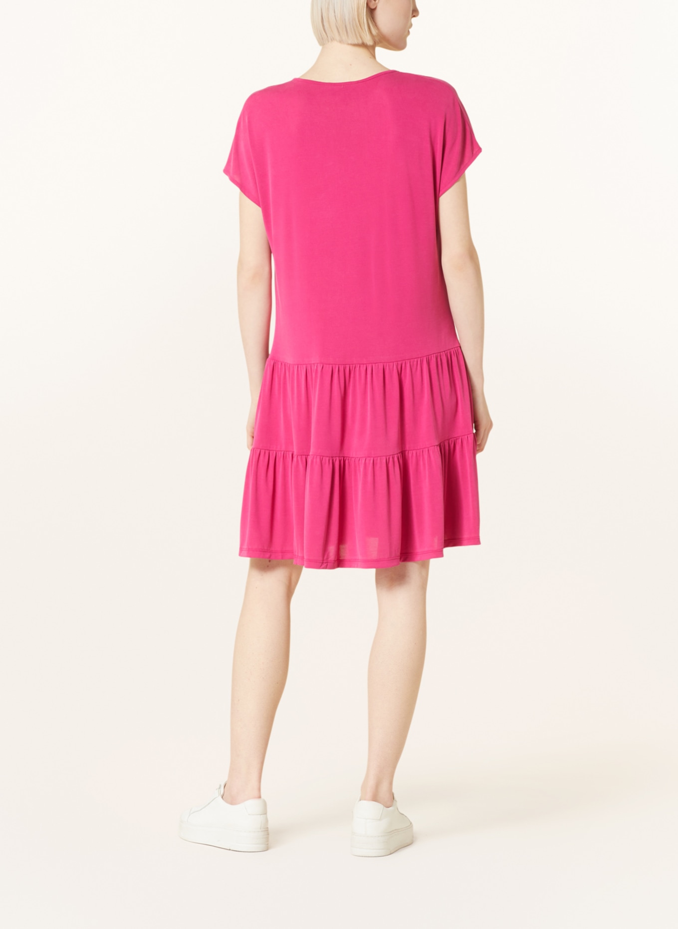 Herrlicher Jerseykleid LAURELLE, Farbe: PINK (Bild 3)