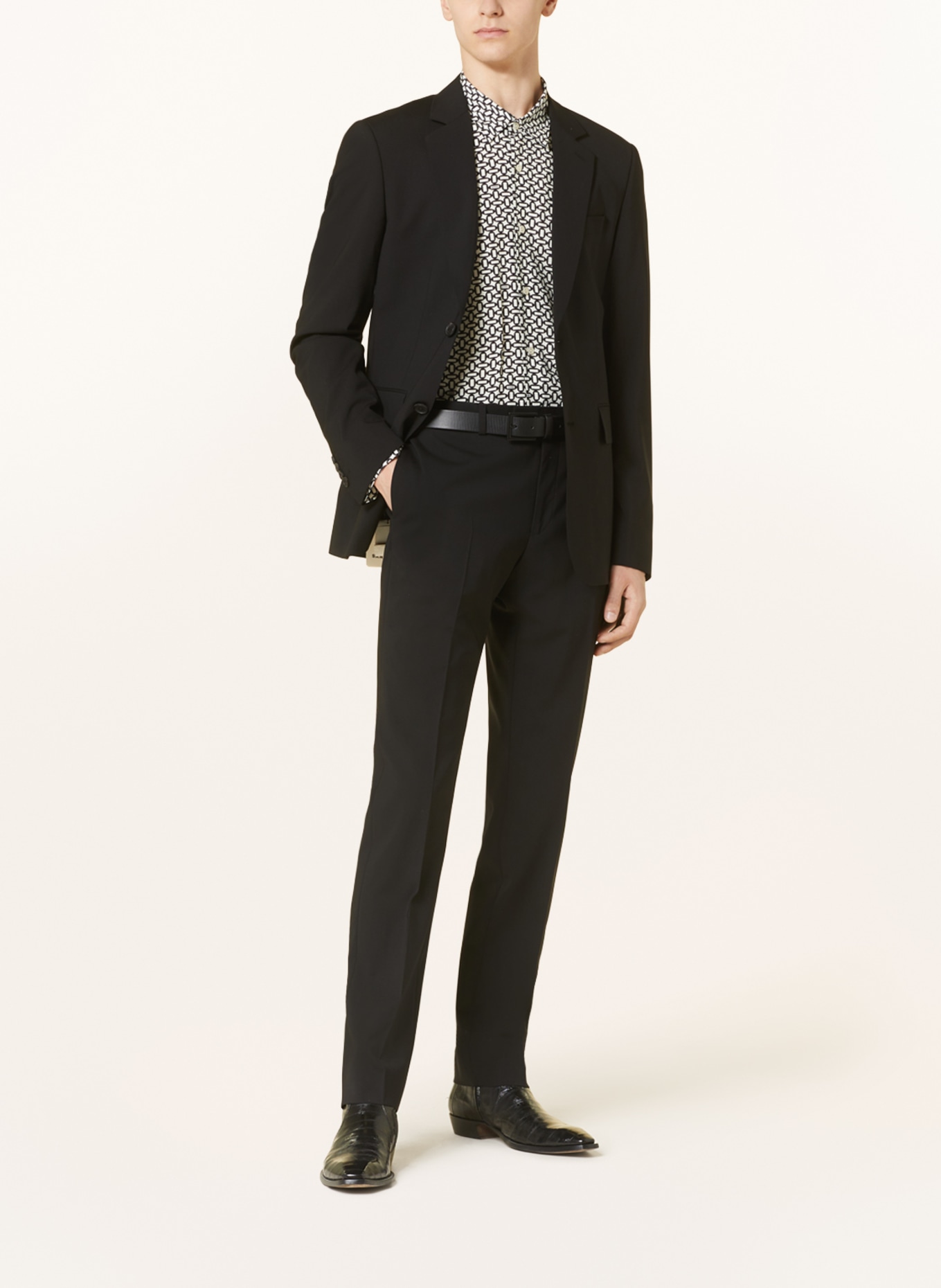 SANDRO Anzughose Slim Fit, Farbe: 20 BLACK (Bild 2)