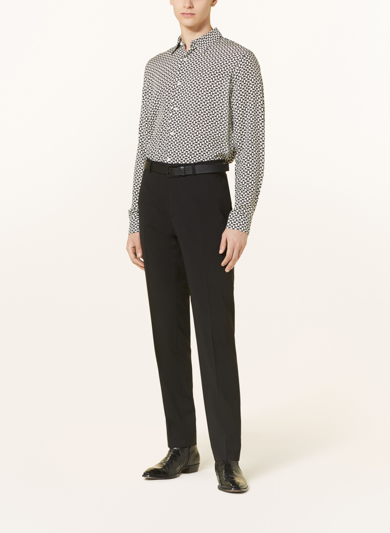 SANDRO Anzughose Slim Fit, Farbe: 20 BLACK (Bild 3)