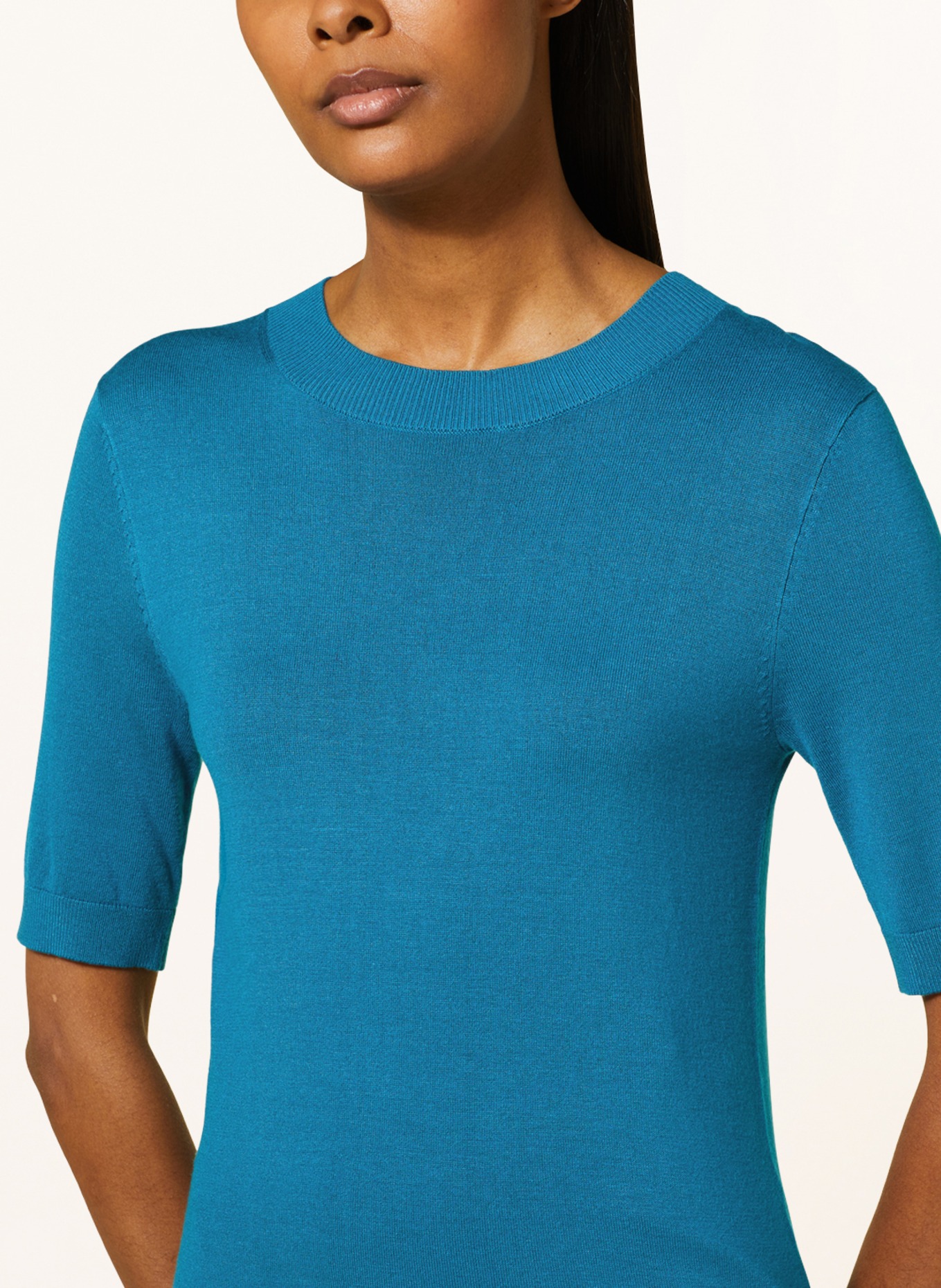 darling harbour Knit shirt, Color: PETROL (Image 4)