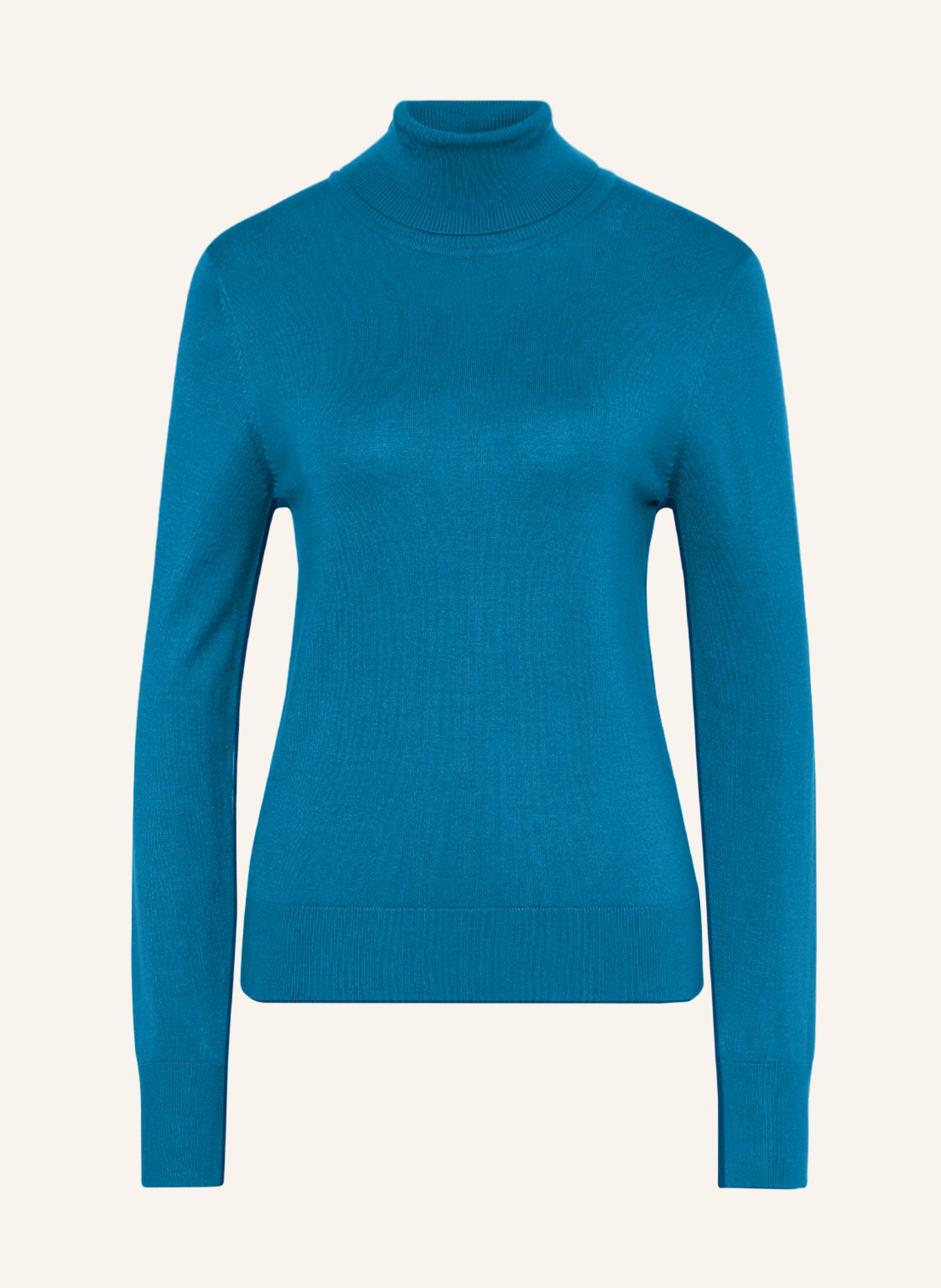 darling harbour Turtleneck sweater, Color: PETROL (Image 1)