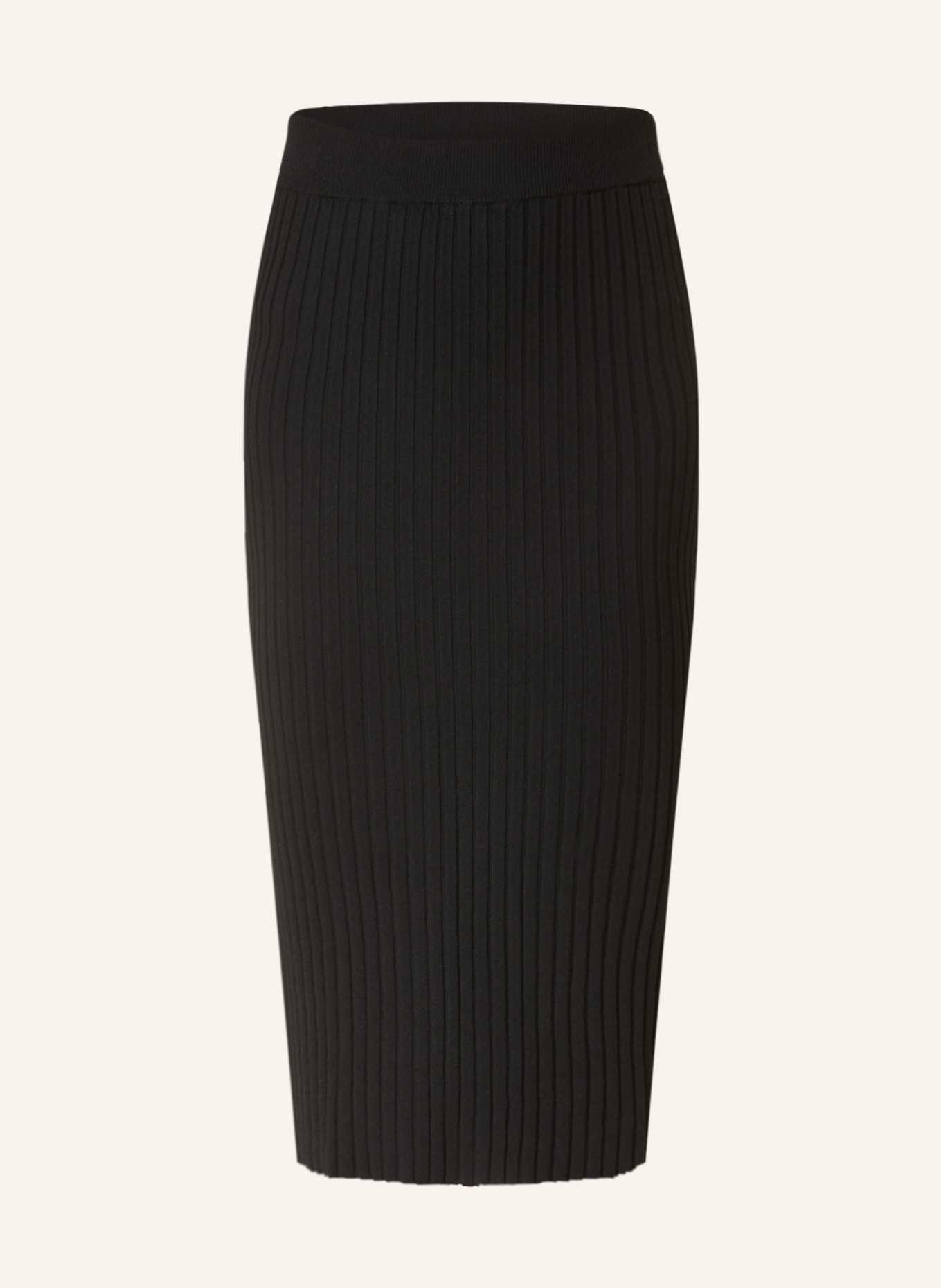 darling harbour Knit skirt, Color: BLACK (Image 1)