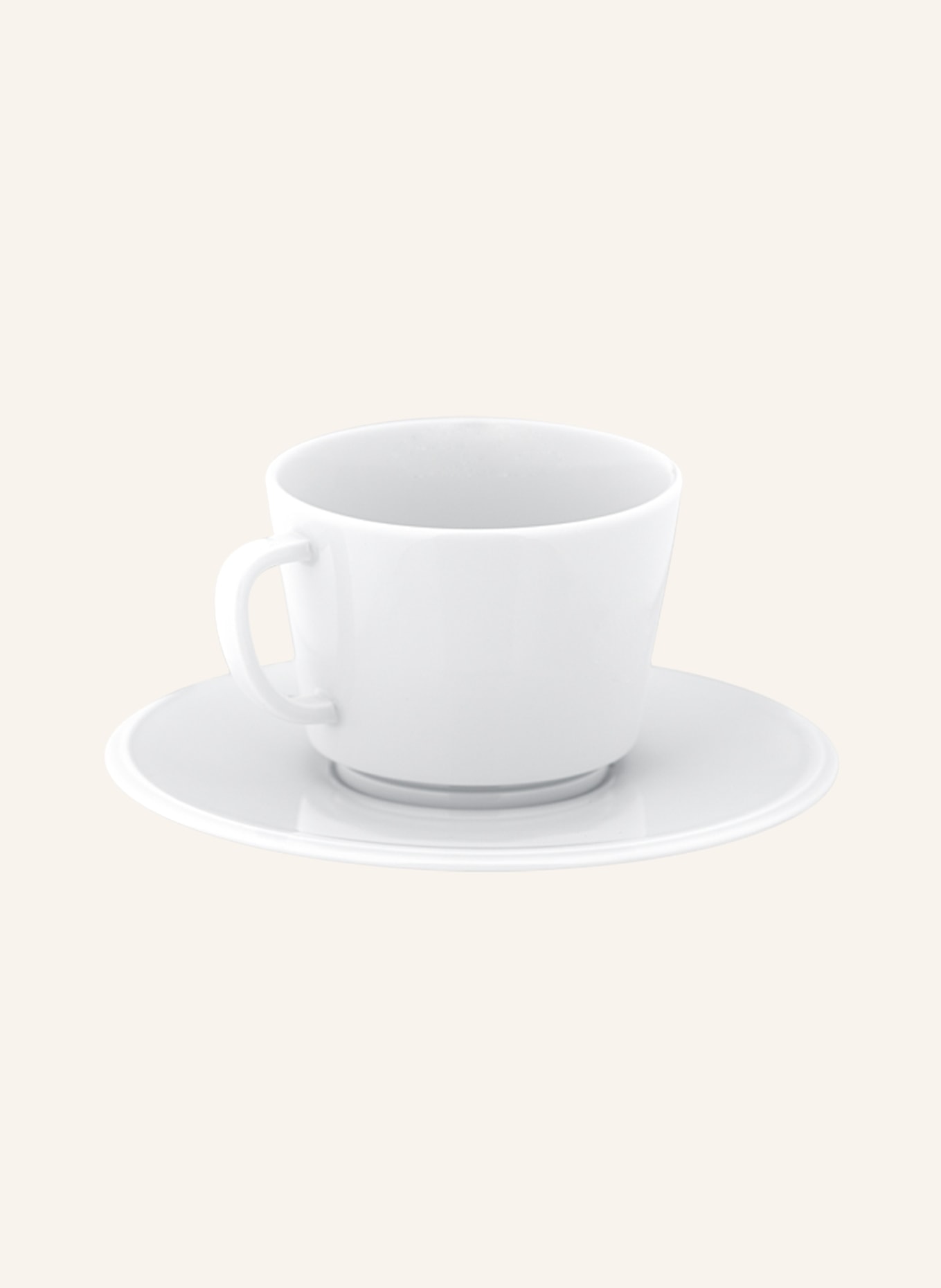 MEISSEN PORZELLAN-MANUFAKTUR Espresso cup VITRUV PUR with saucer, Color: WHITE (Image 2)
