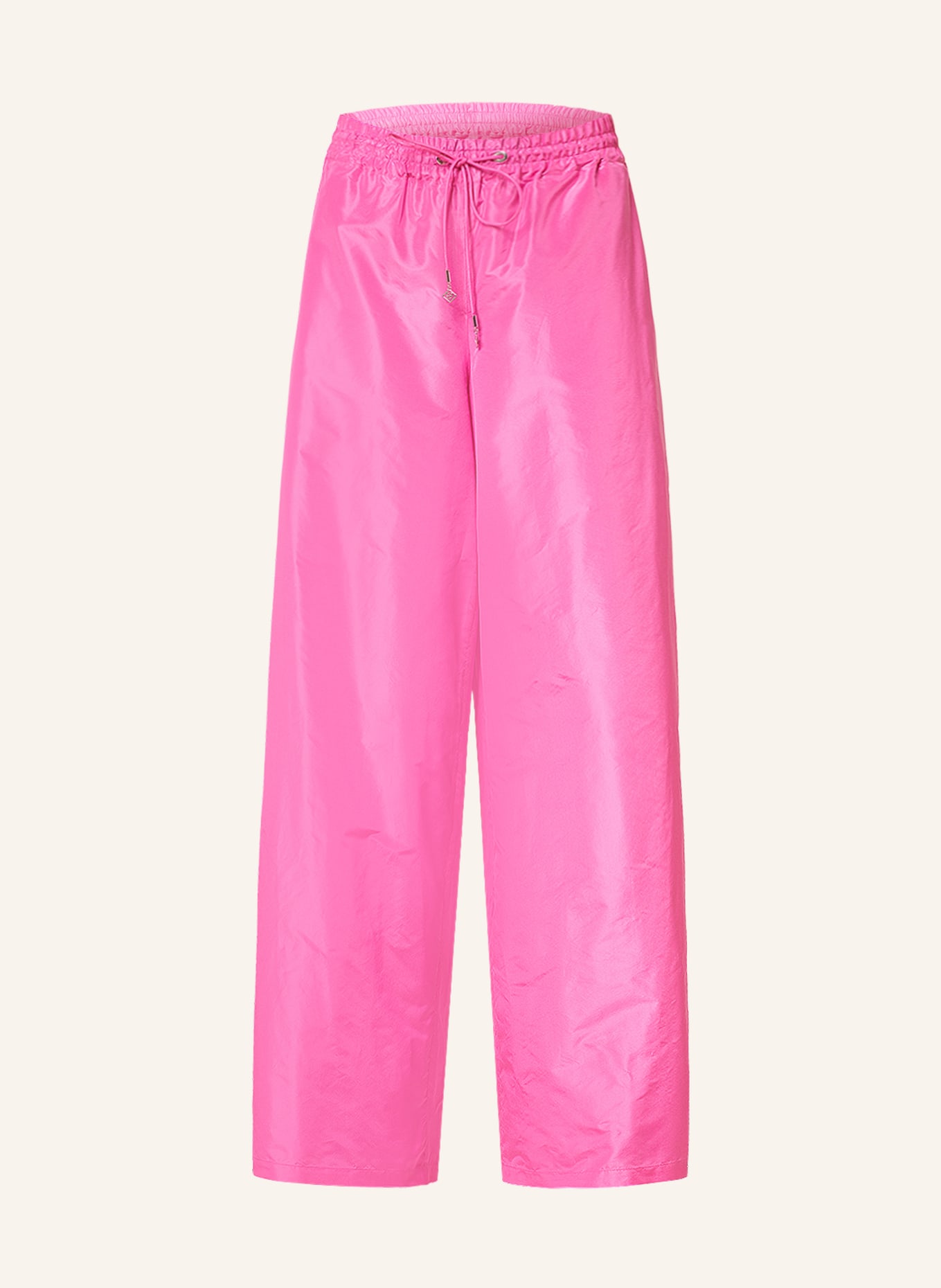 RALPH LAUREN Collection Spodnie z jedwabiu BRIGETTE, Kolor: BUBBLEGUM PINK (Obrazek 1)