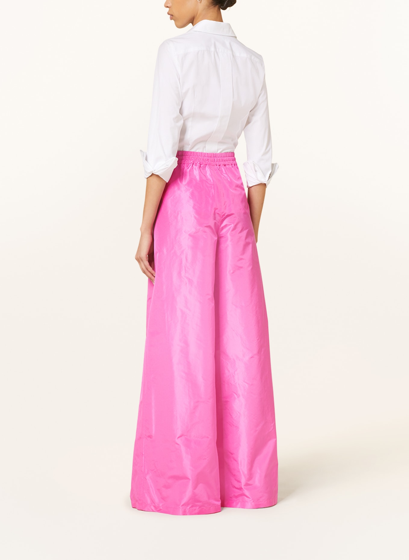 RALPH LAUREN Collection Silk trousers BRIGETTE, Color: BUBBLEGUM PINK (Image 3)
