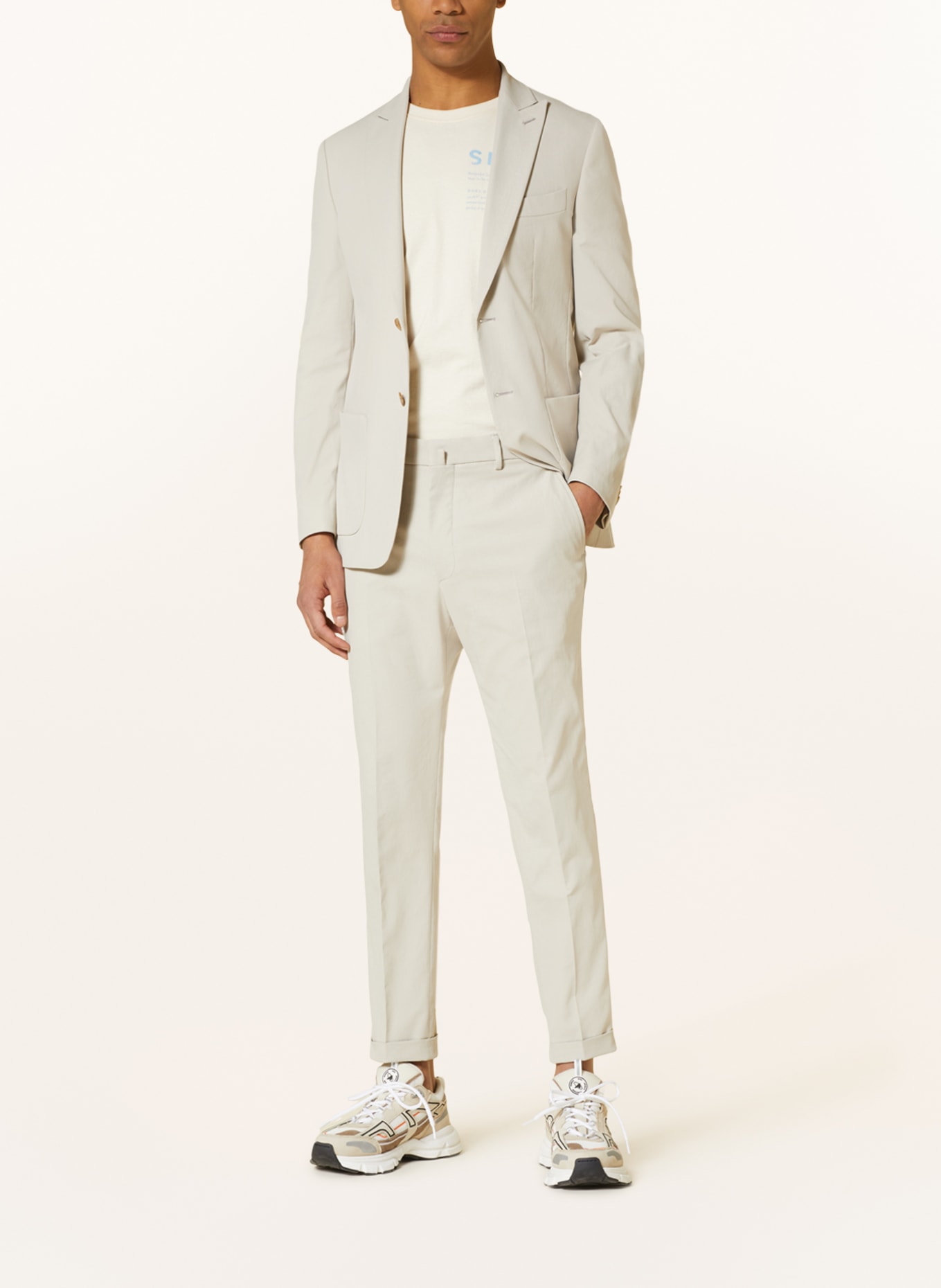 SPSR Suit trousers extra slim fit, Color: BEIGE (Image 2)