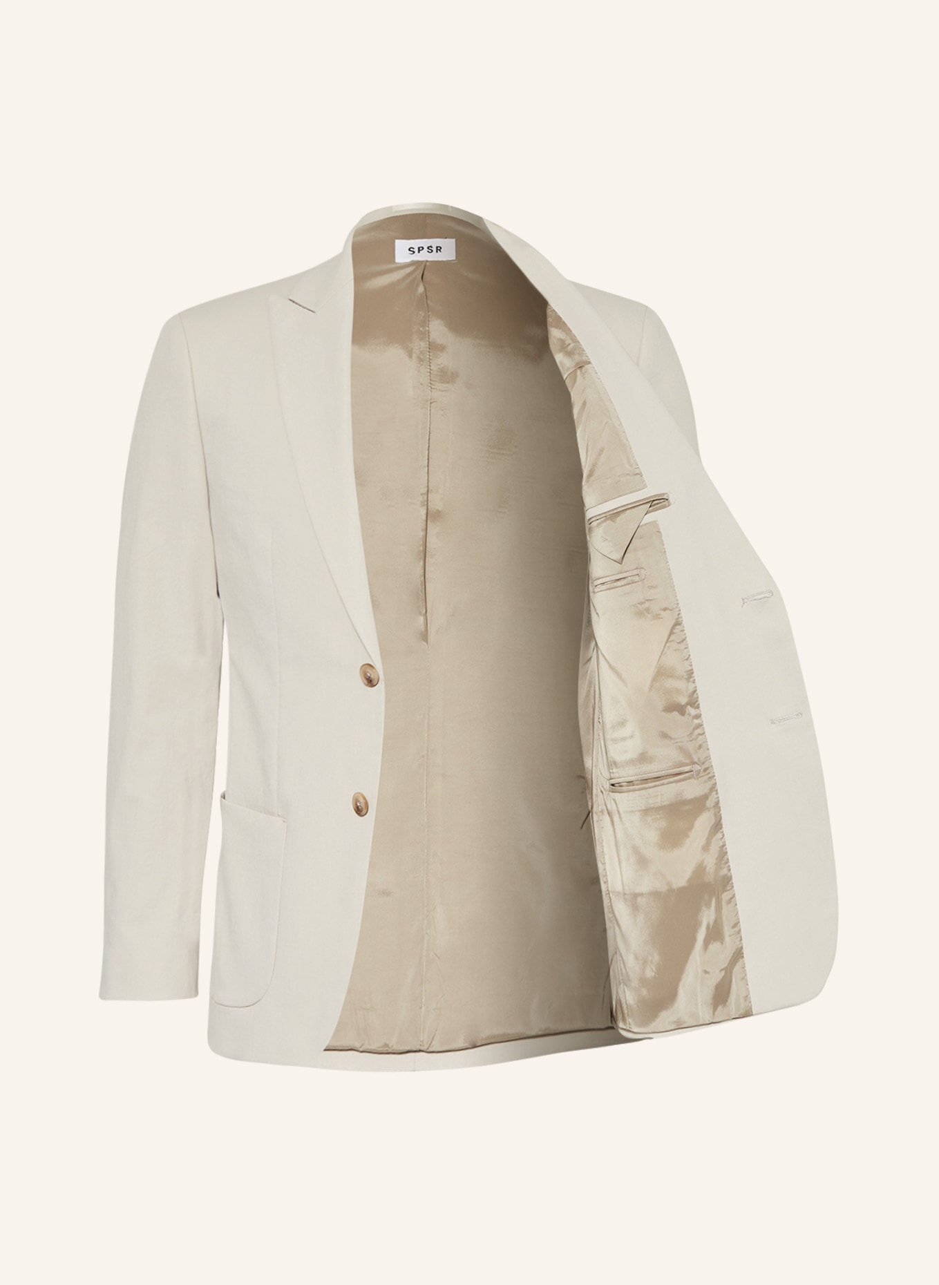 SPSR Suit jacket extra slim fit, Color: BEIGE (Image 4)