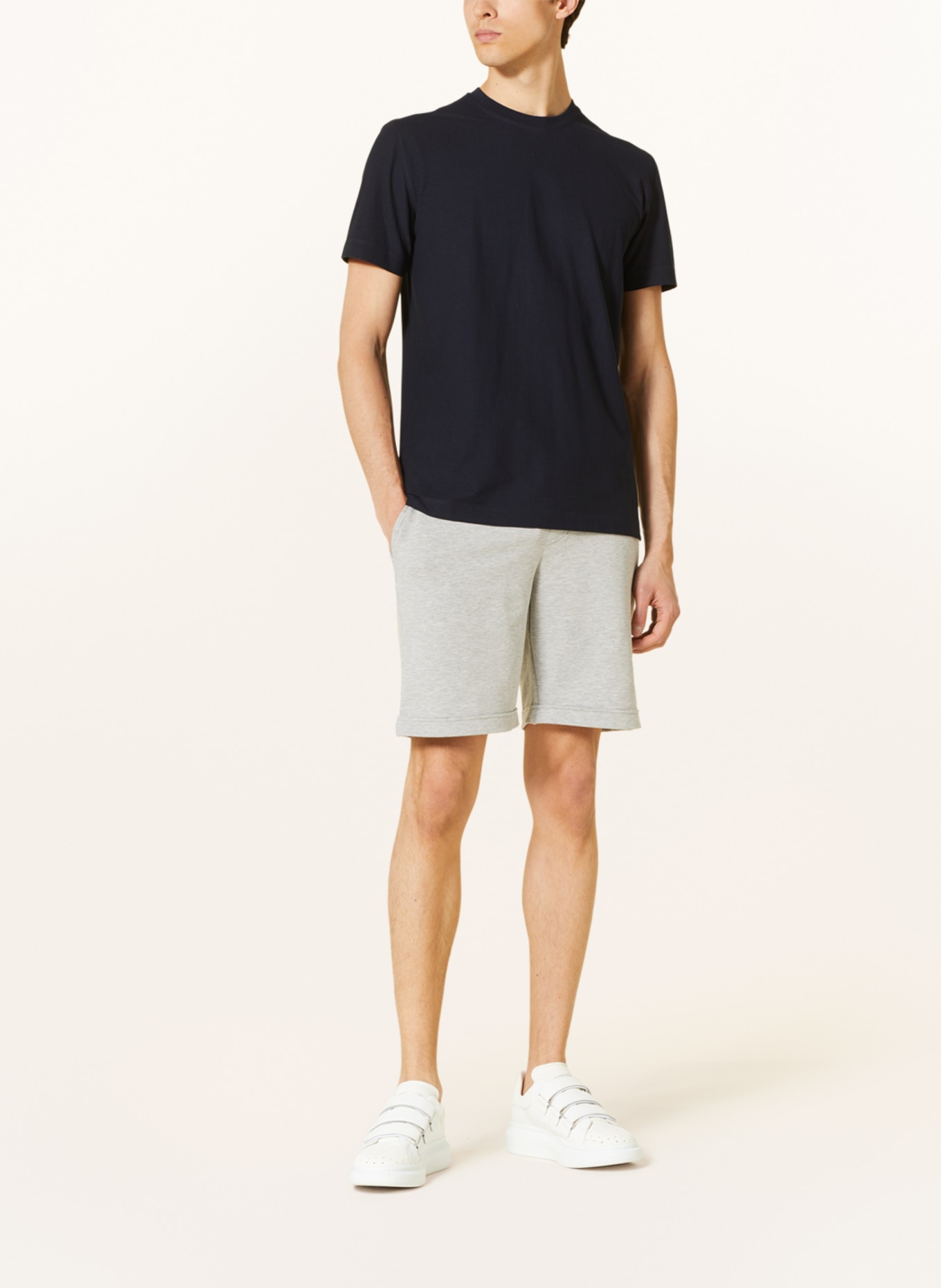 CHAS Sweat shorts, Color: GRAY (Image 2)