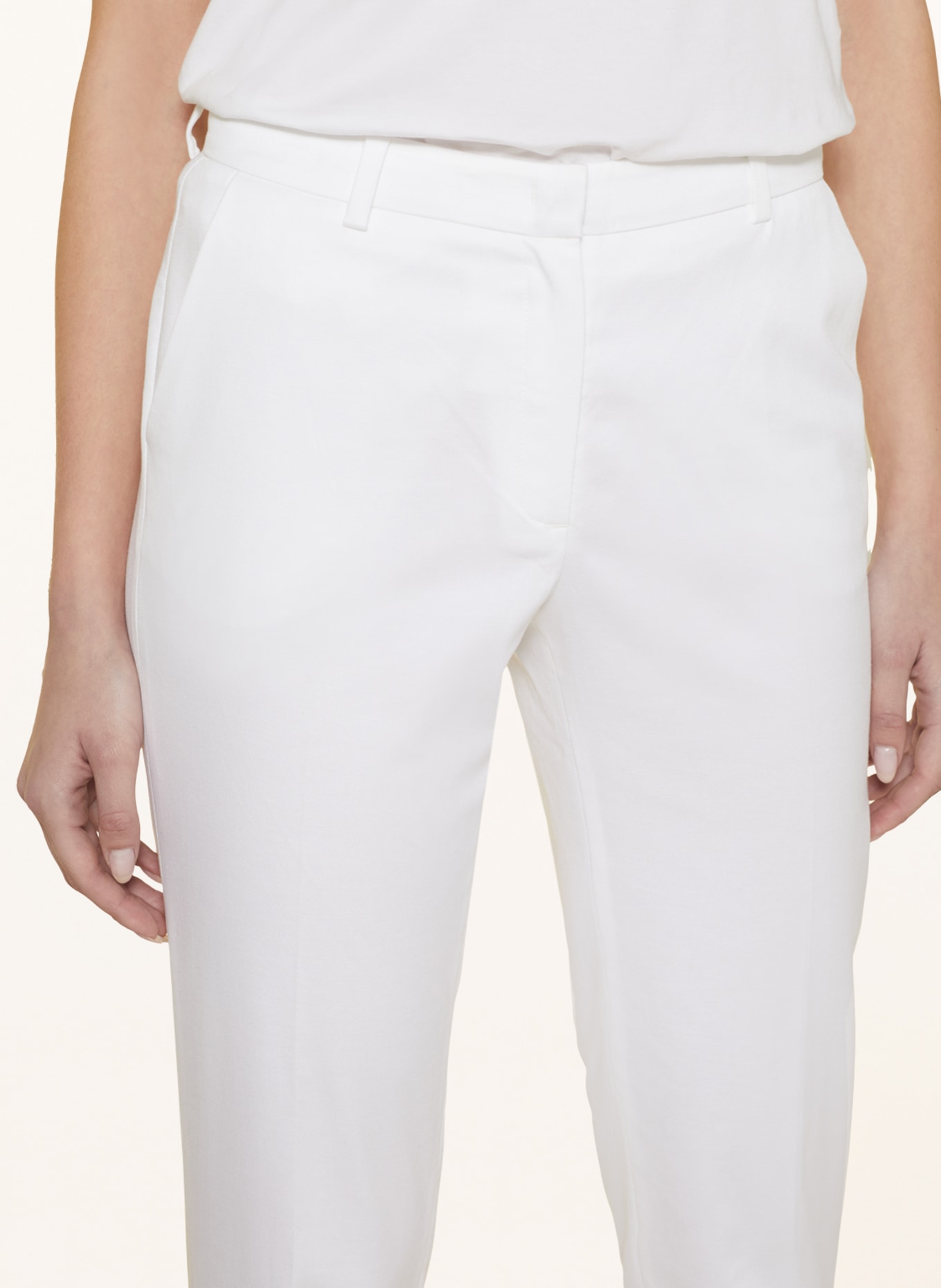 MORE & MORE Trousers, Color: WHITE (Image 5)