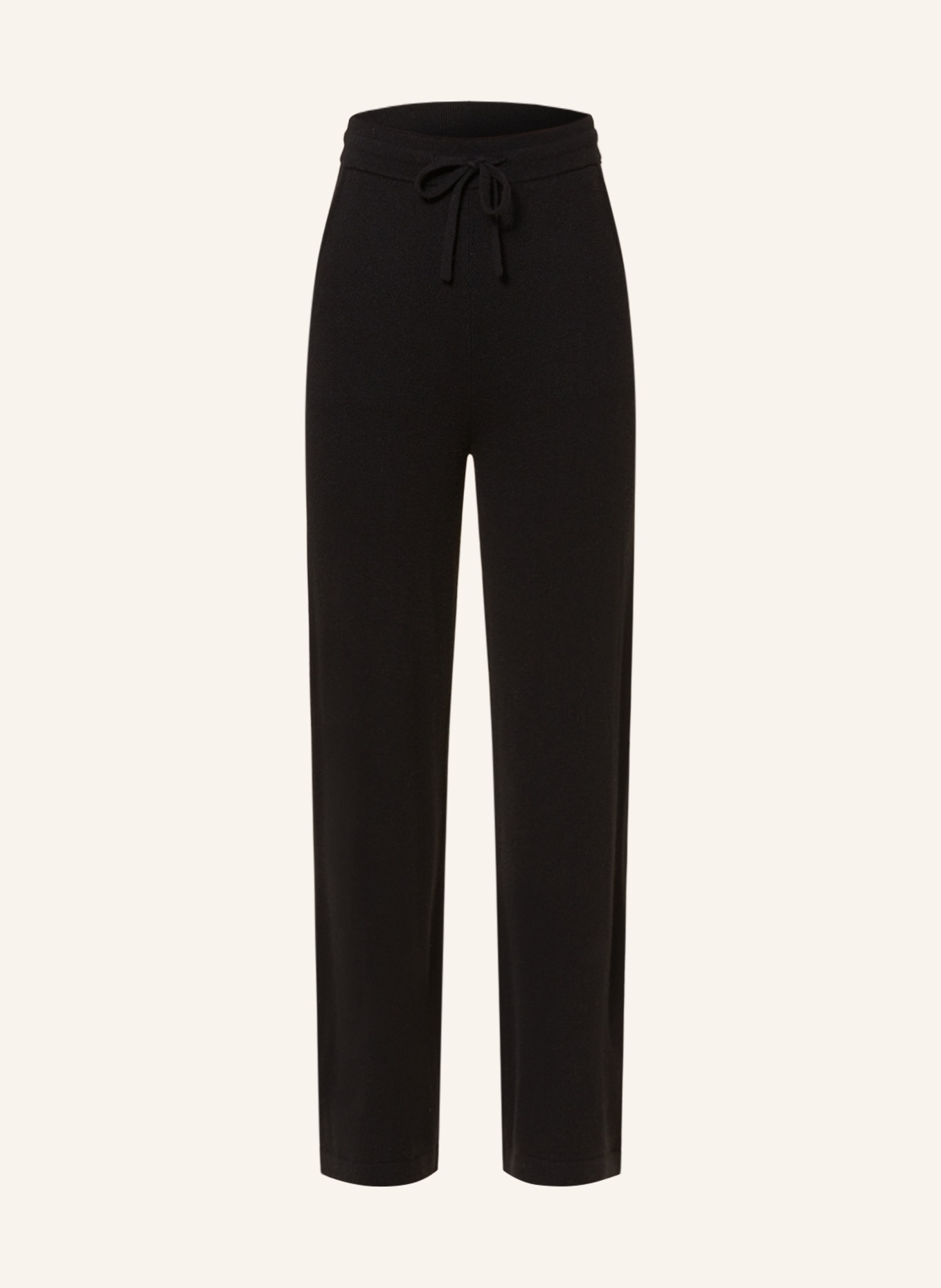 darling harbour Knit trousers with cashmere, Color: SCHWARZ (Image 1)