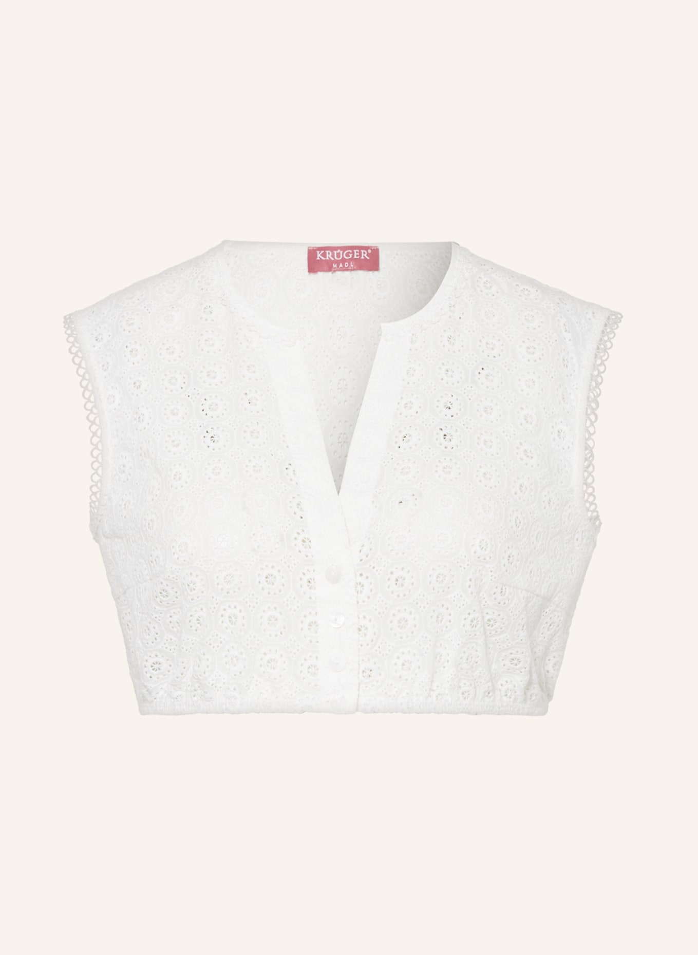 KRÜGER Dirndl blouse, Color: WHITE (Image 1)