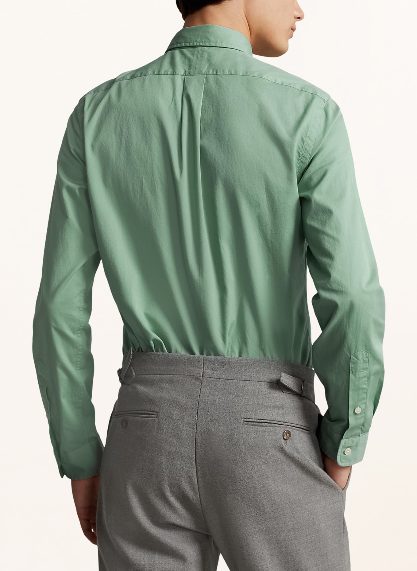 POLO RALPH LAUREN Shirt slim fit, Color: LIGHT GREEN (Image 3)