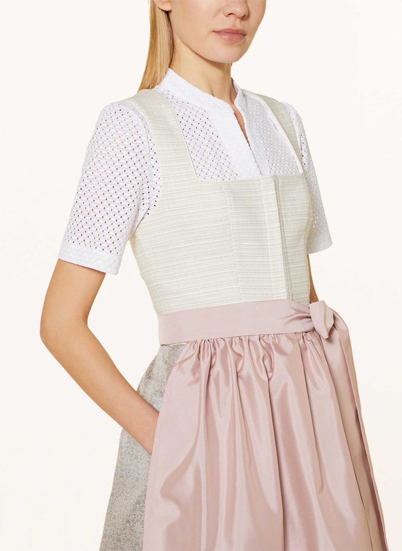 ALISSA BY KINGA MATHE Dirndlbluse SURI: WEISS