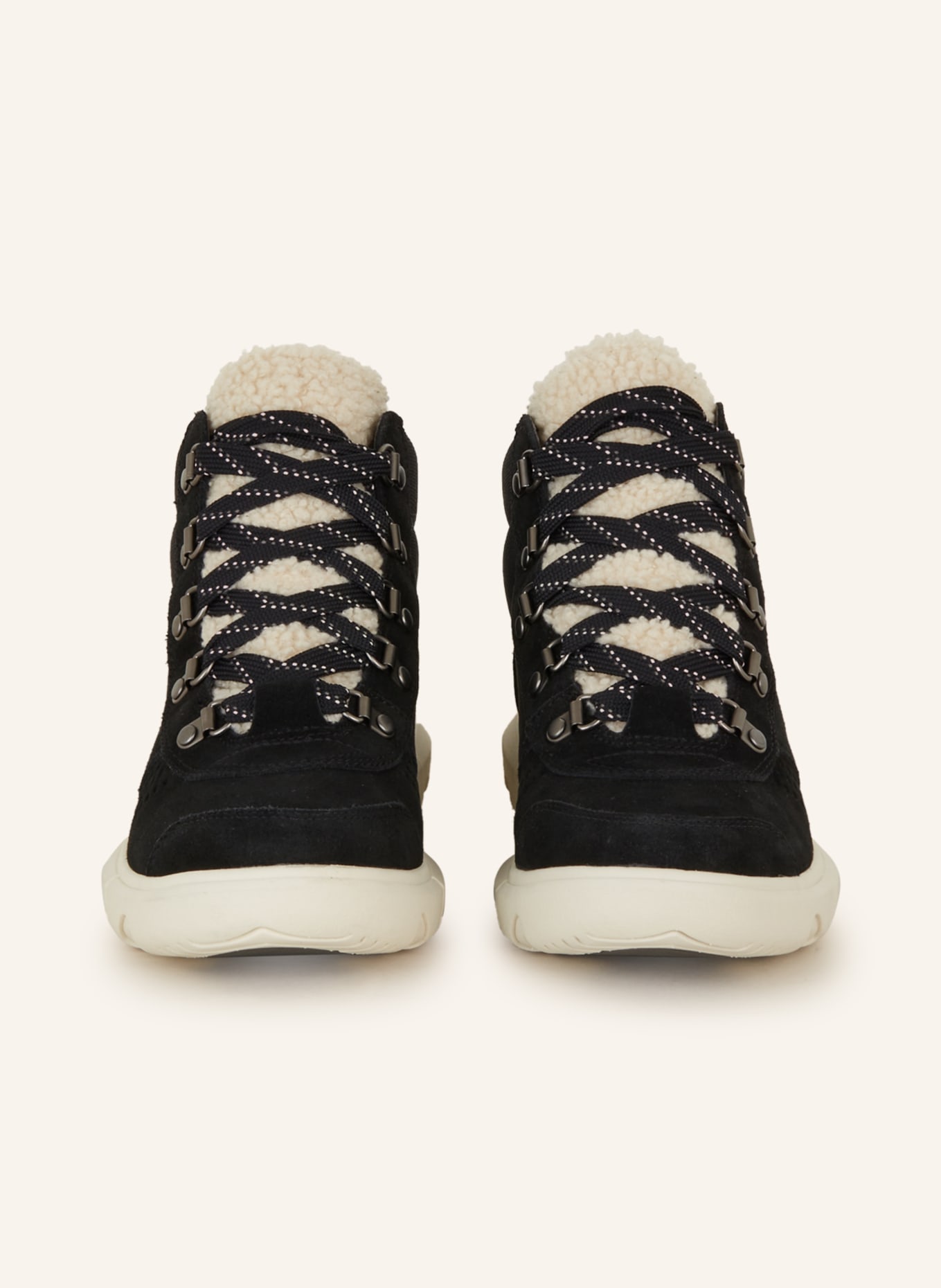 SOREL Lace-up boots, Color: BLACK/ ECRU (Image 3)