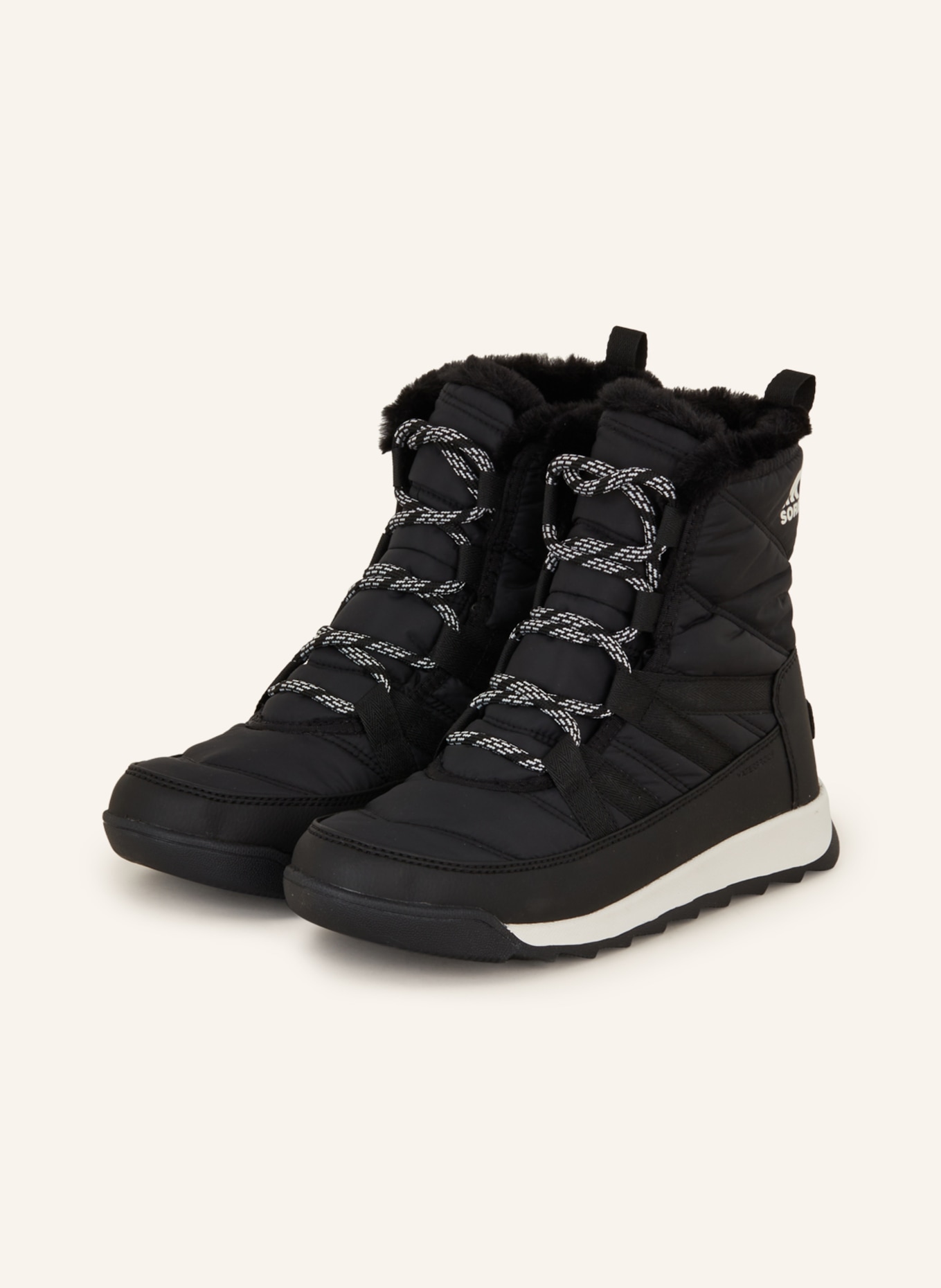 SOREL Lace-up boots WHITNEY SHORT LACE, Color: BLACK (Image 1)
