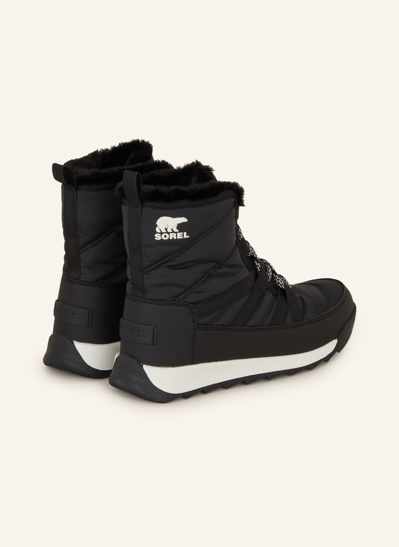 SOREL Lace-up boots WHITNEY SHORT LACE, Color: BLACK (Image 2)