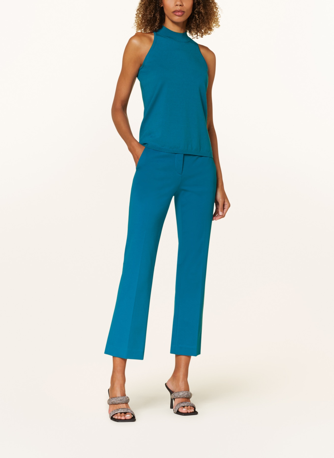 LUISA CERANO Knit top, Color: TURQUOISE (Image 2)