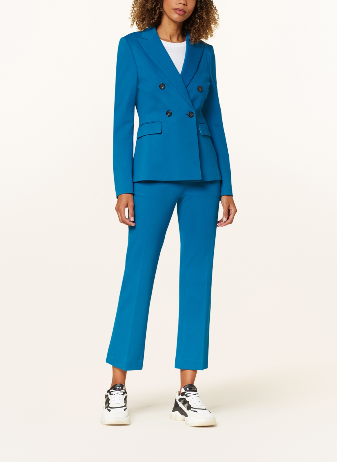 LUISA CERANO Jersey blazer, Color: TURQUOISE (Image 2)