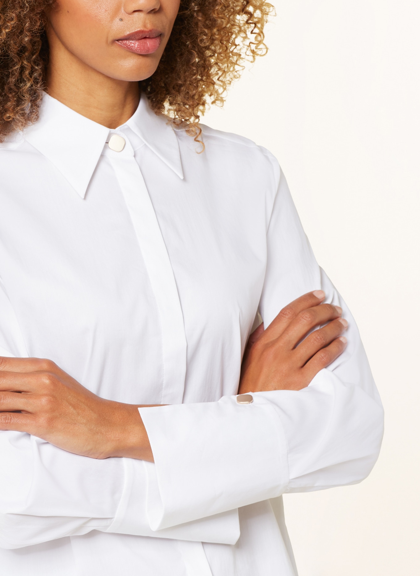LUISA CERANO Shirt blouse, Color: WHITE (Image 4)