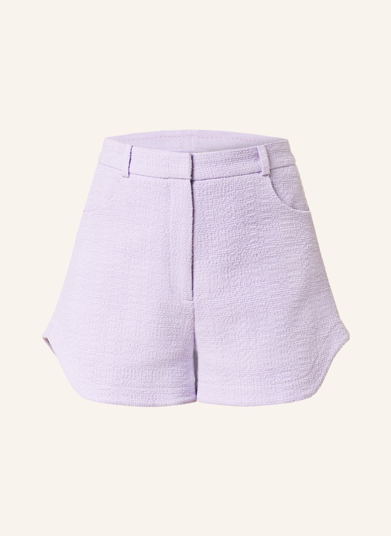 HUGO Tweed-Shorts HAMOLLAR, Farbe: HELLLILA (Bild 1)