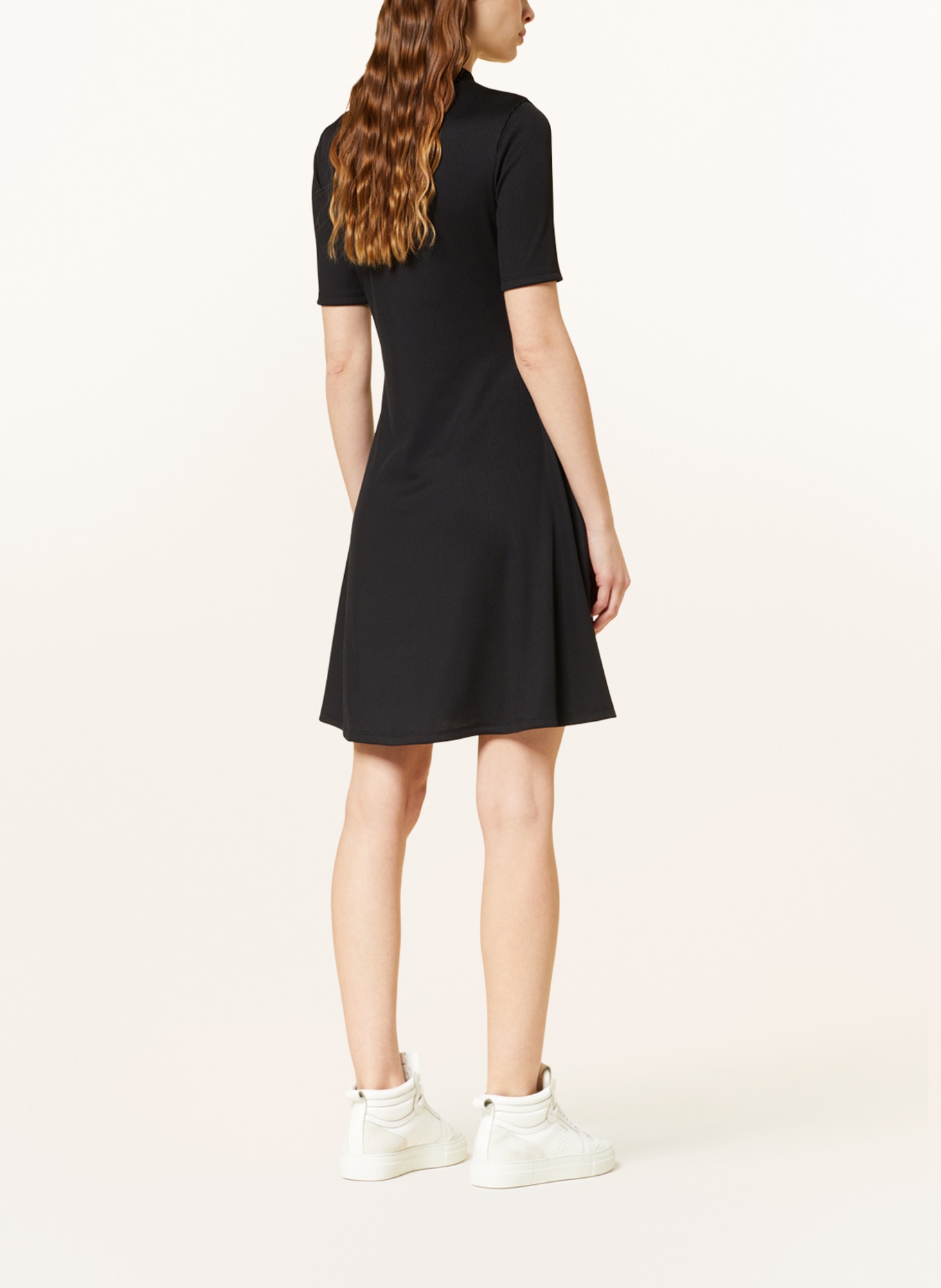 HUGO Jersey dress NESSIRE, Color: BLACK (Image 3)