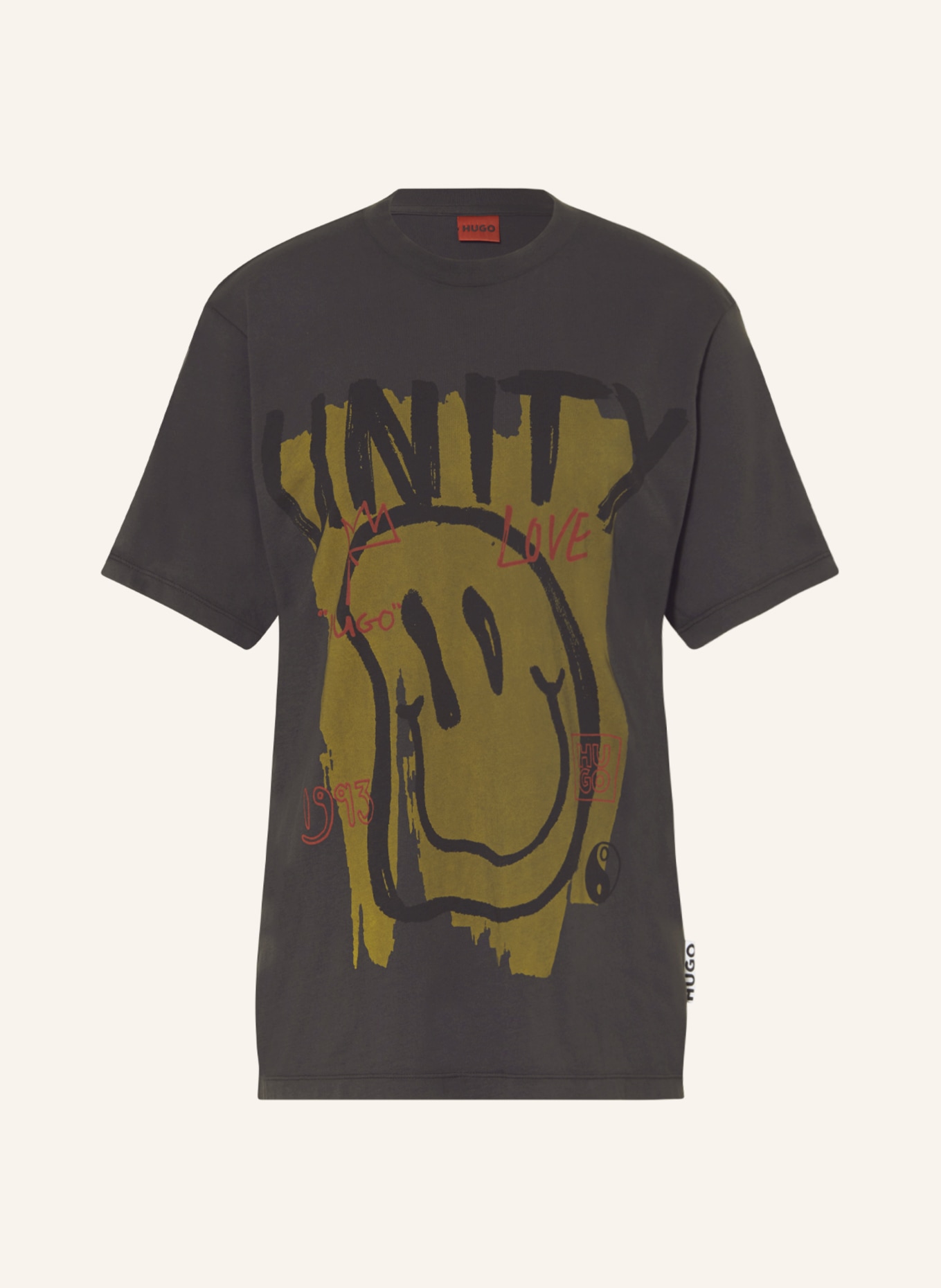 HUGO T-shirt VINTAGE, Color: BLACK (Image 1)