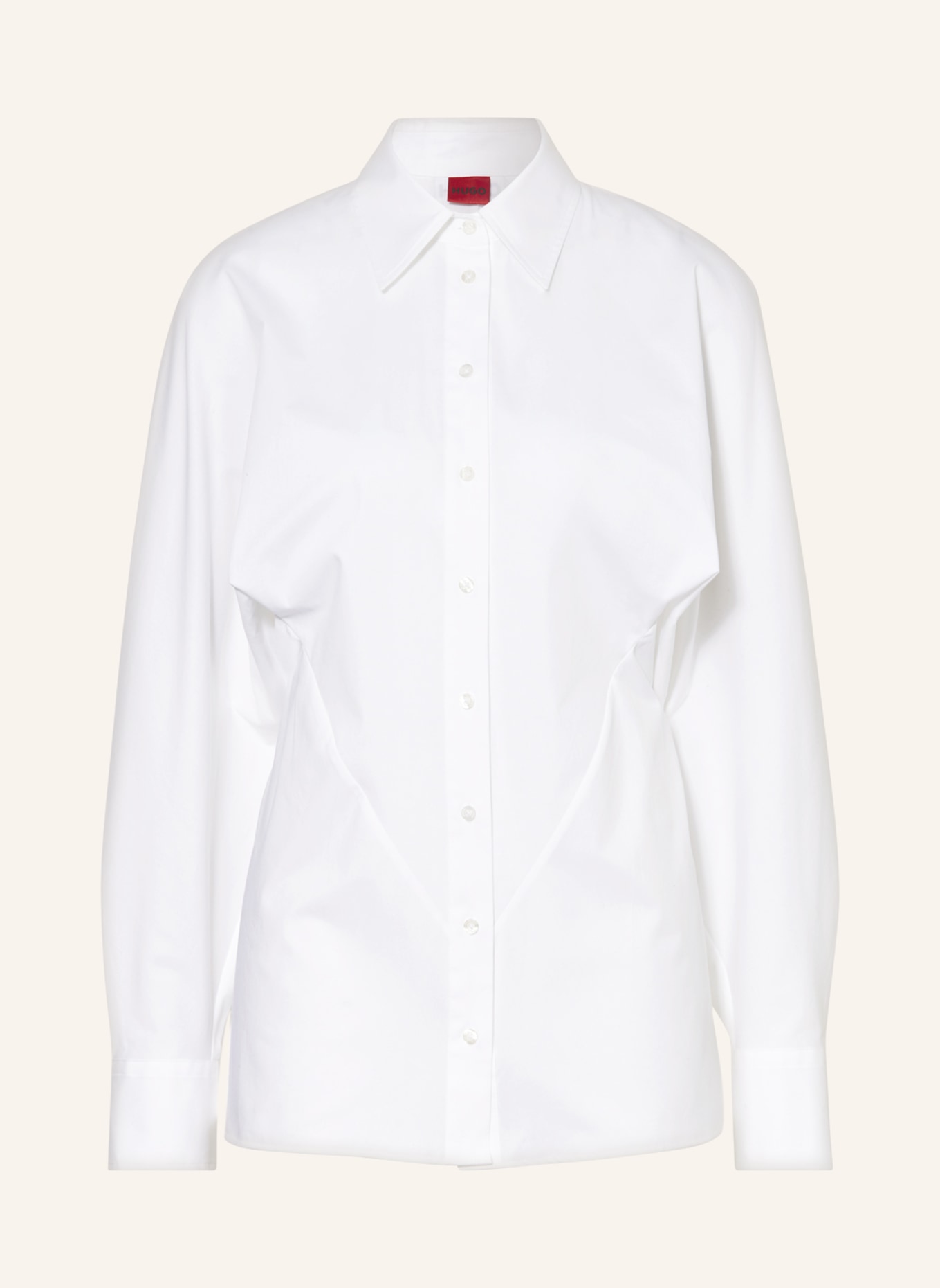 HUGO Shirt blouse ELUDIA, Color: WHITE (Image 1)