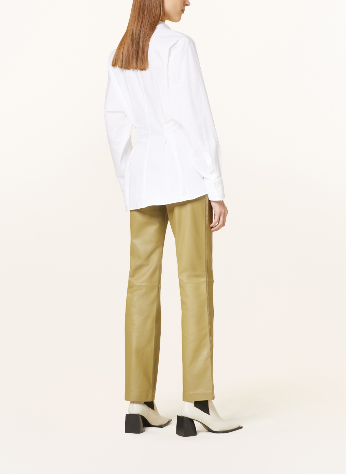 HUGO Shirt blouse ELUDIA, Color: WHITE (Image 3)
