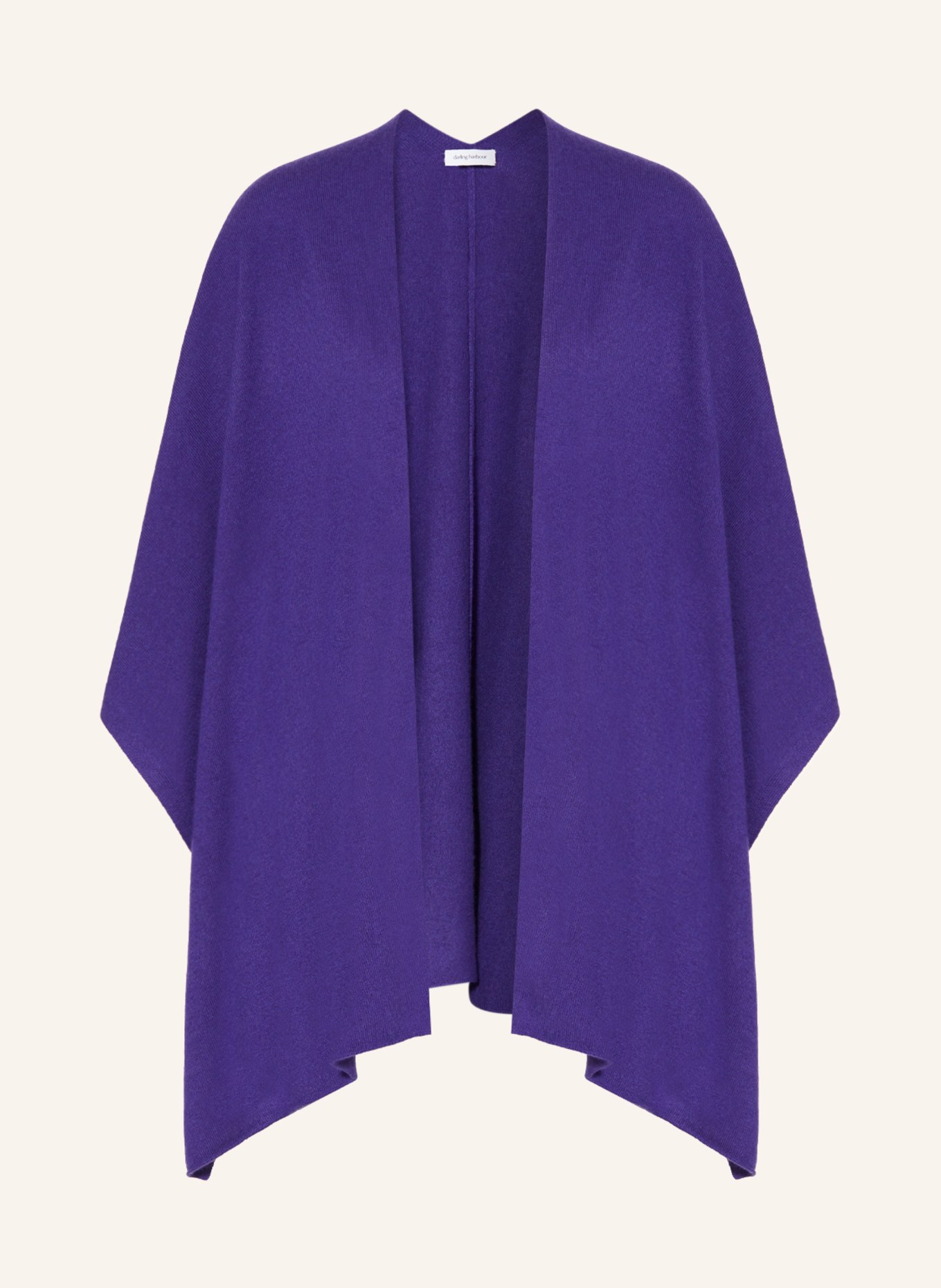darling harbour Cape with cashmere, Color: VIOLETT (Image 1)