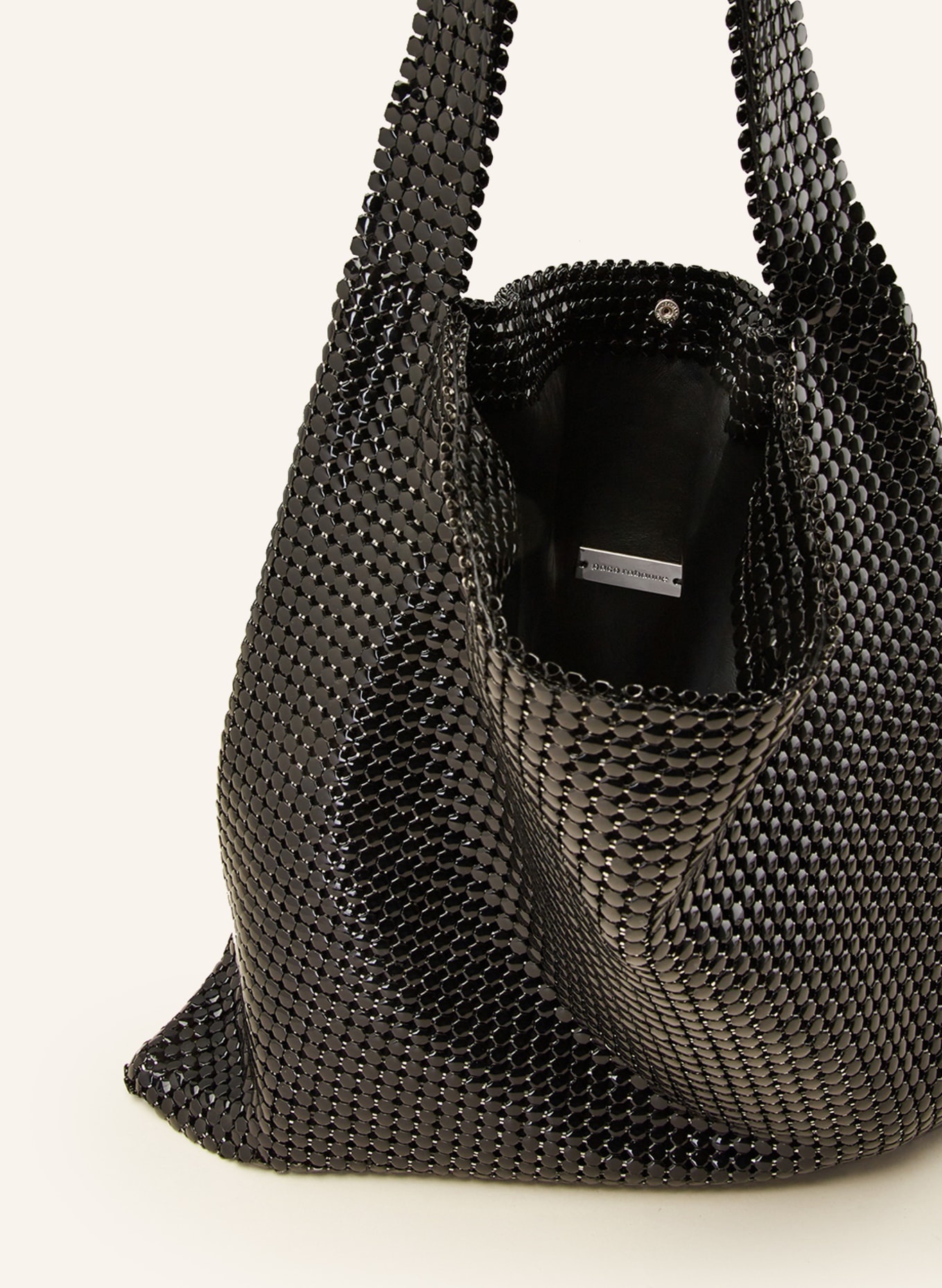 rabanne Shopper PIXEL, Farbe: SCHWARZ (Bild 3)