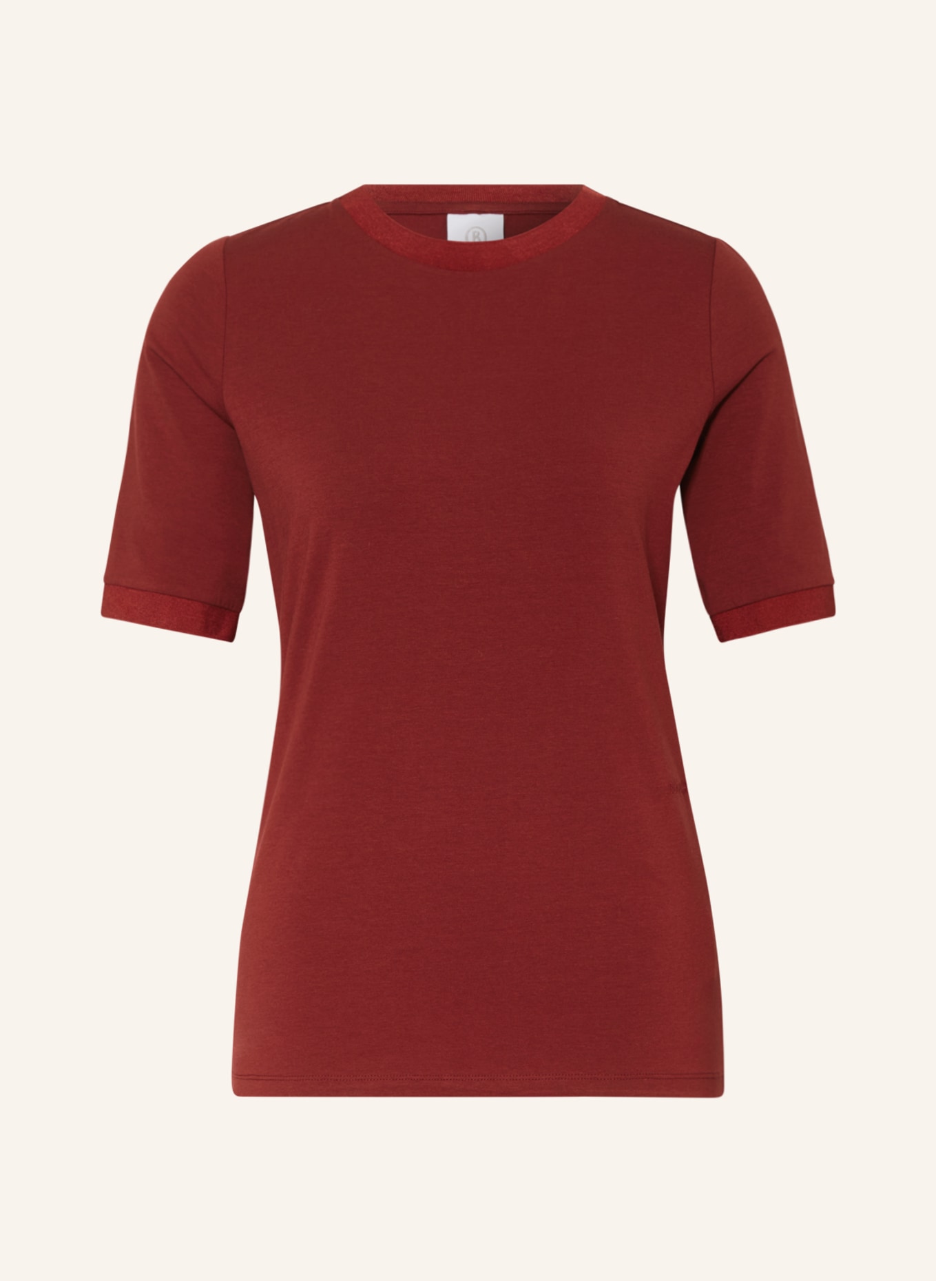 BOGNER T-Shirt ALEXI, Farbe: DUNKELROT (Bild 1)