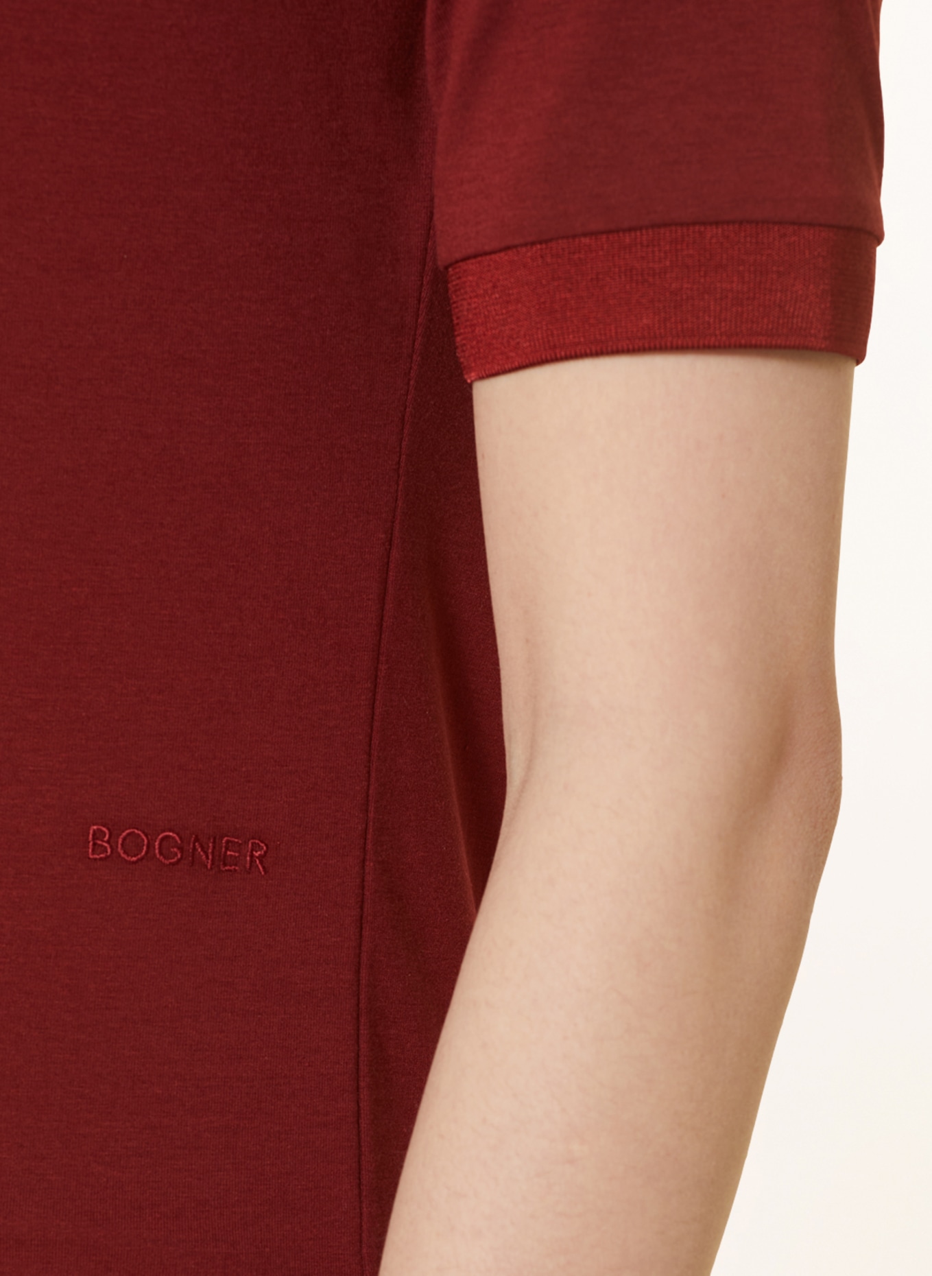 BOGNER T-shirt ALEXI, Color: DARK RED (Image 4)