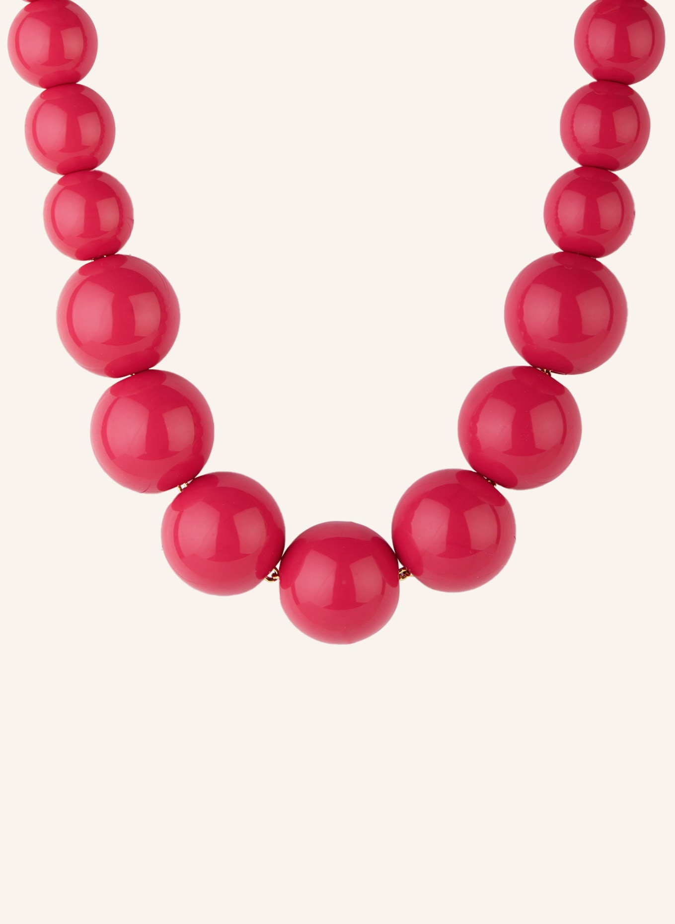 VANESSA BARONI Halskette BEADS, Farbe: PINK (Bild 1)