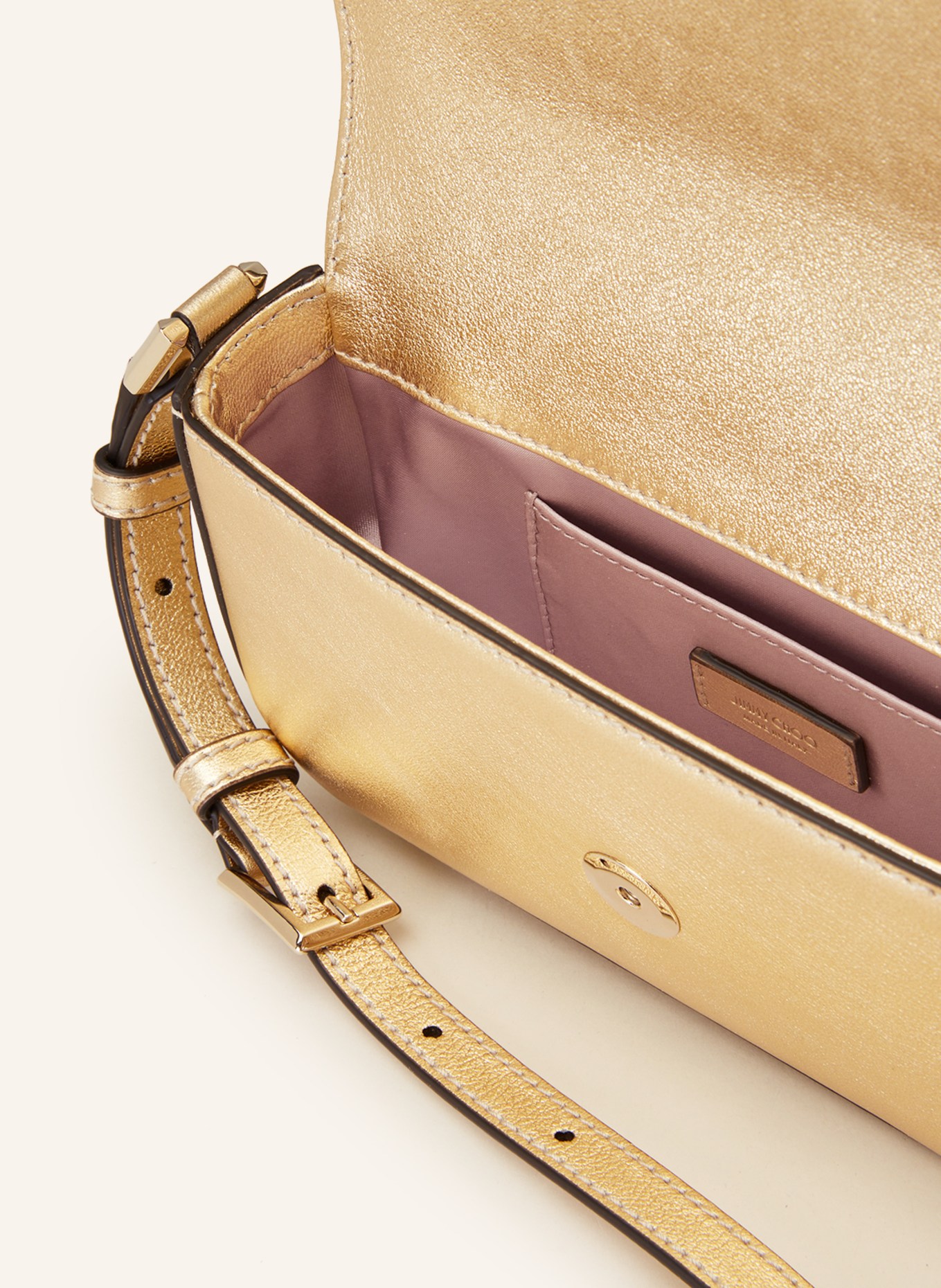 JIMMY CHOO Shoulder bag VARENNE, Color: GOLD (Image 3)