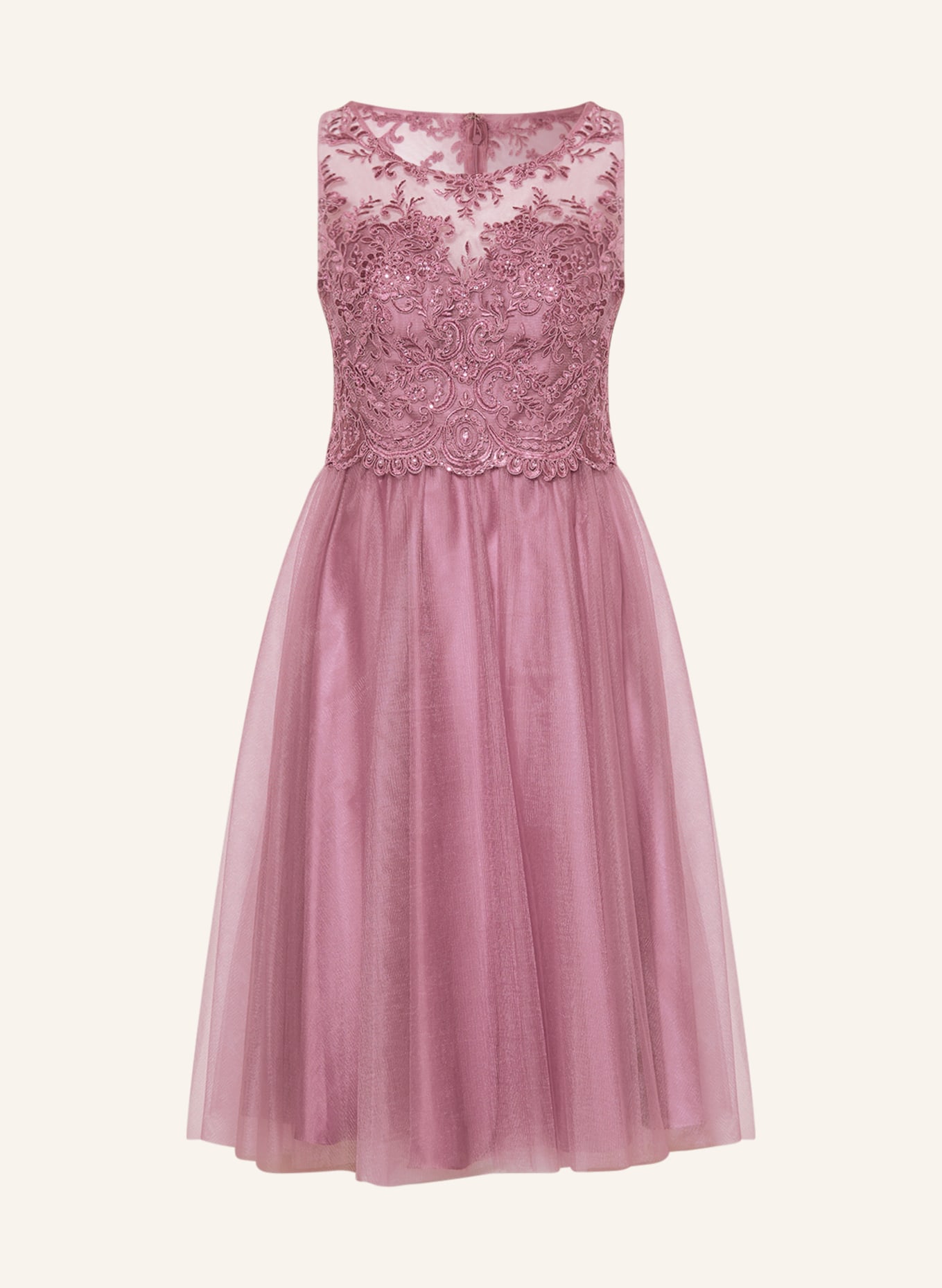 LAONA Cocktail dress with lace and sequins, Color: DUSKY PINK (Image 1)