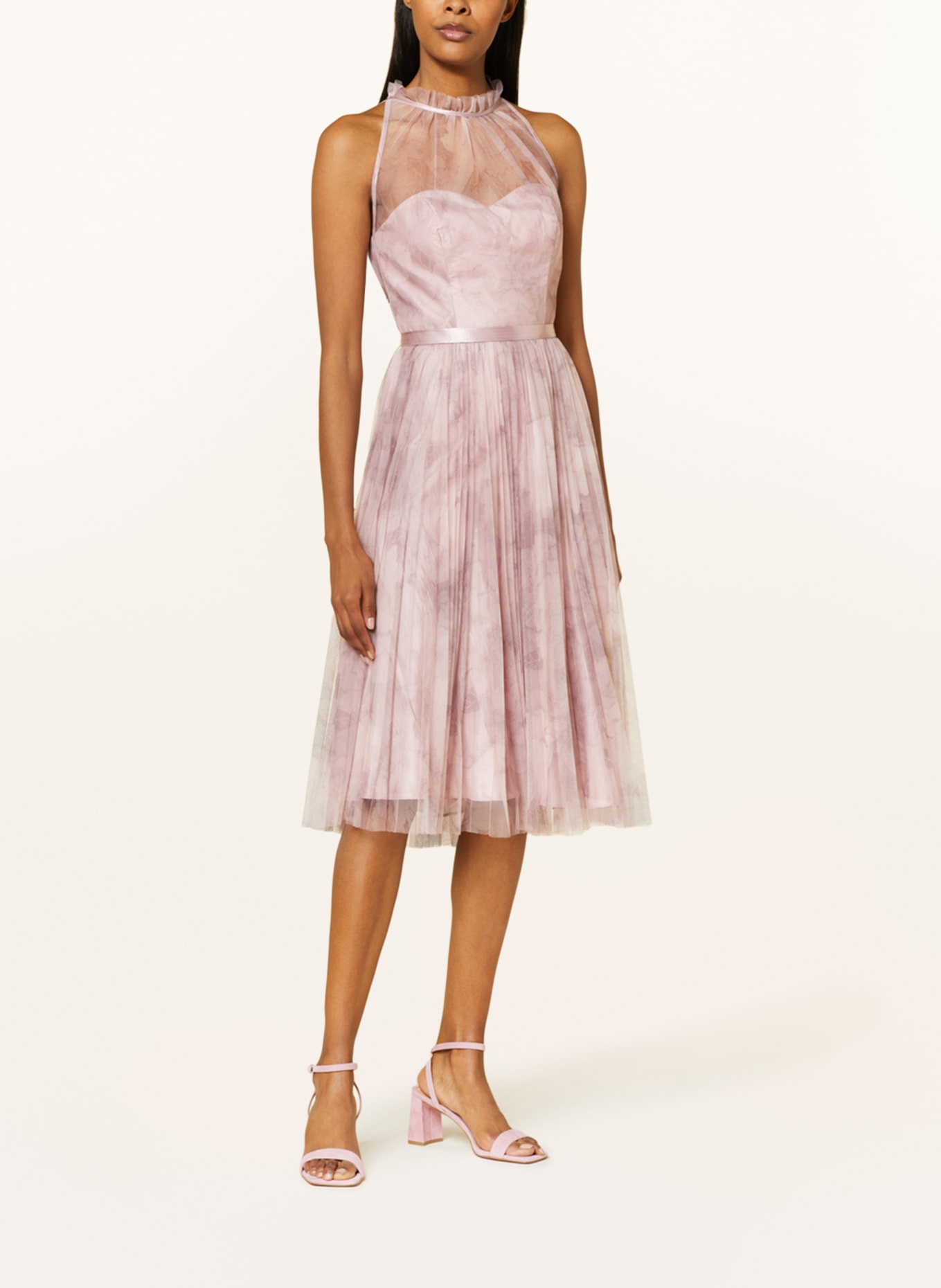 LAONA Cocktail dress with tulle, Color: ROSE (Image 2)
