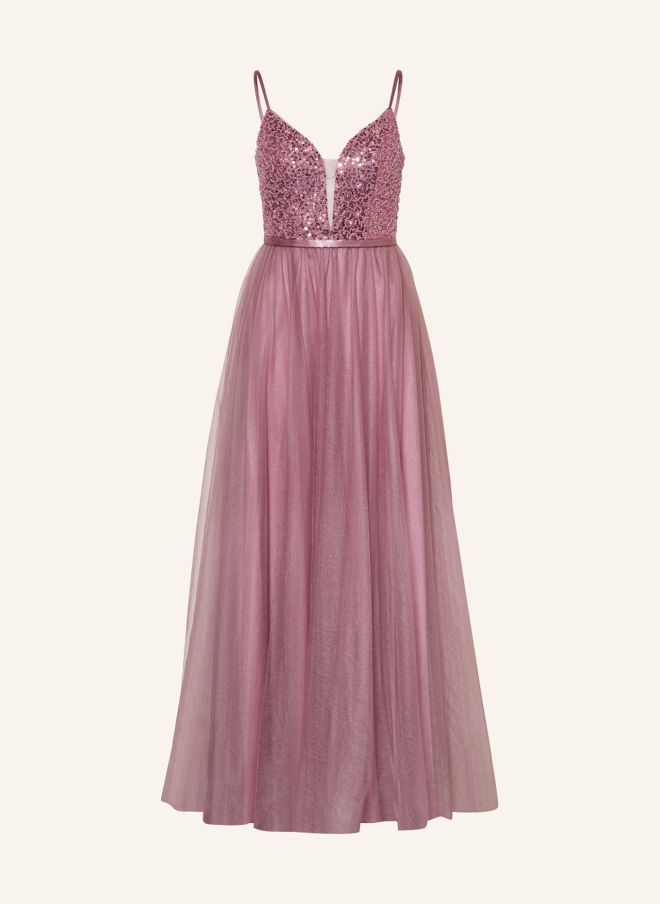 LAONA Evening dress with sequins, Color: DUSKY PINK (Image 1)