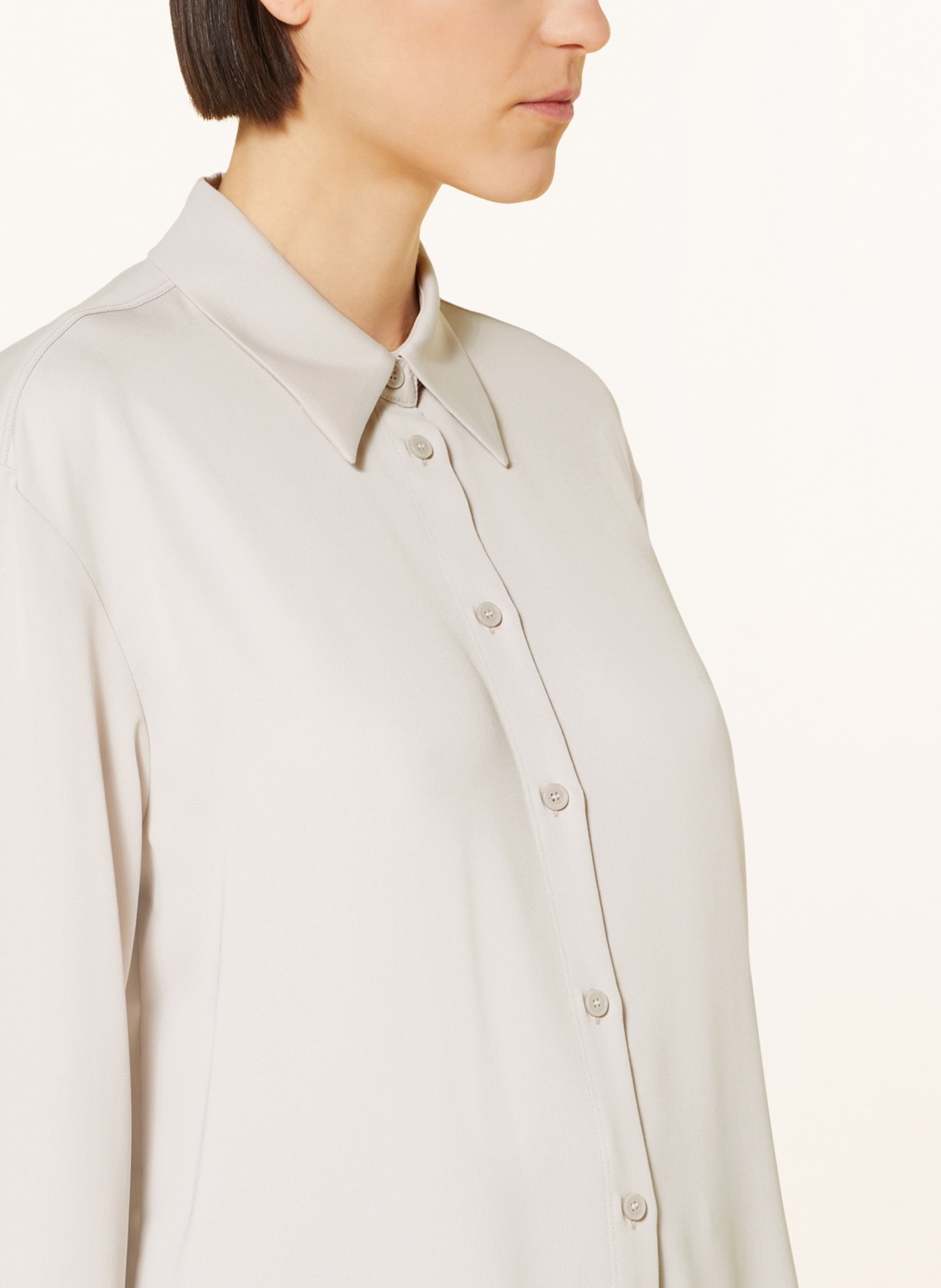 Calvin Klein Shirt blouse, Color: LIGHT GRAY (Image 4)
