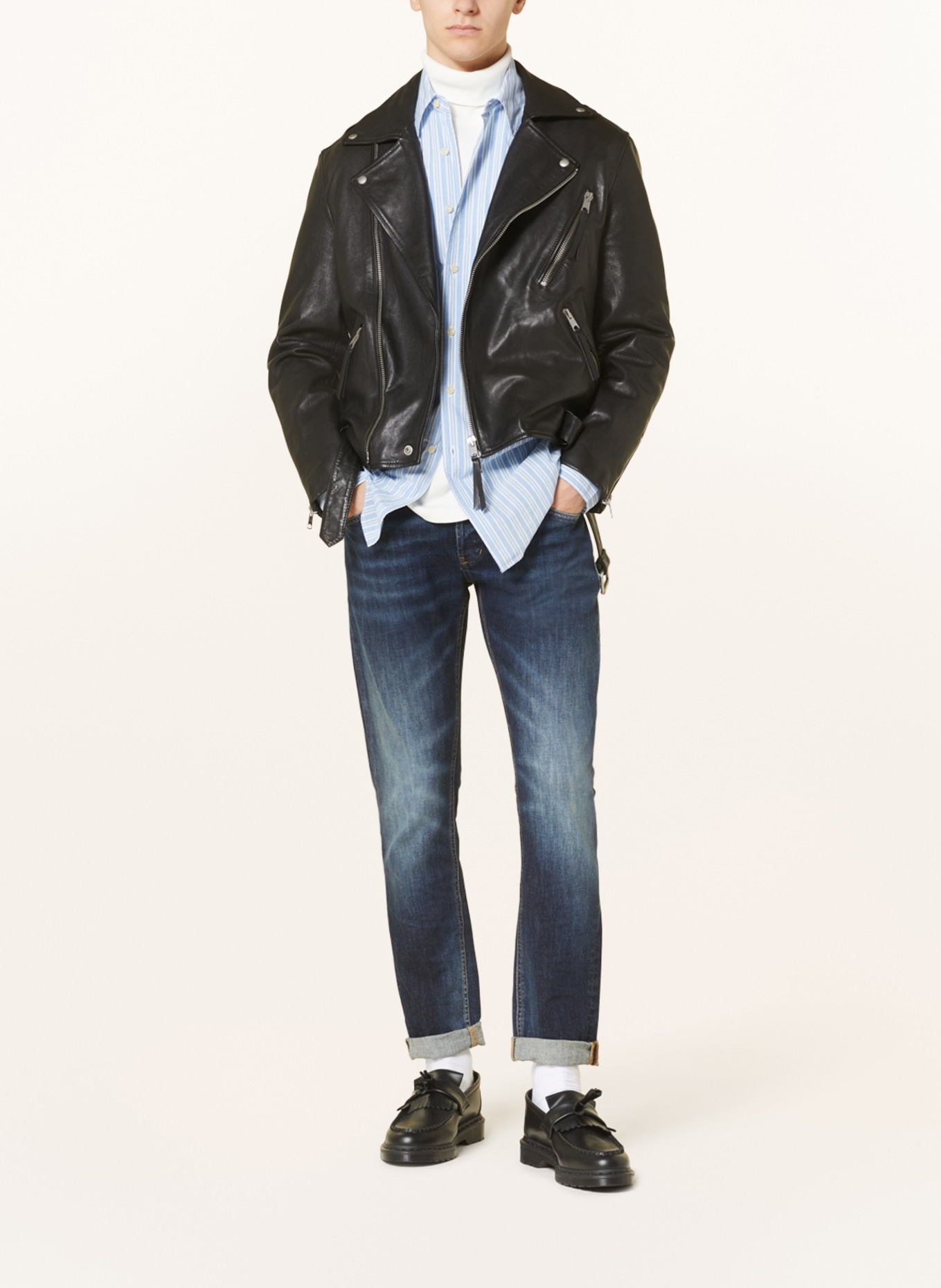 Dondup Jeans RITCHIE skinny fit, Color: 800 MID BLUE (Image 2)