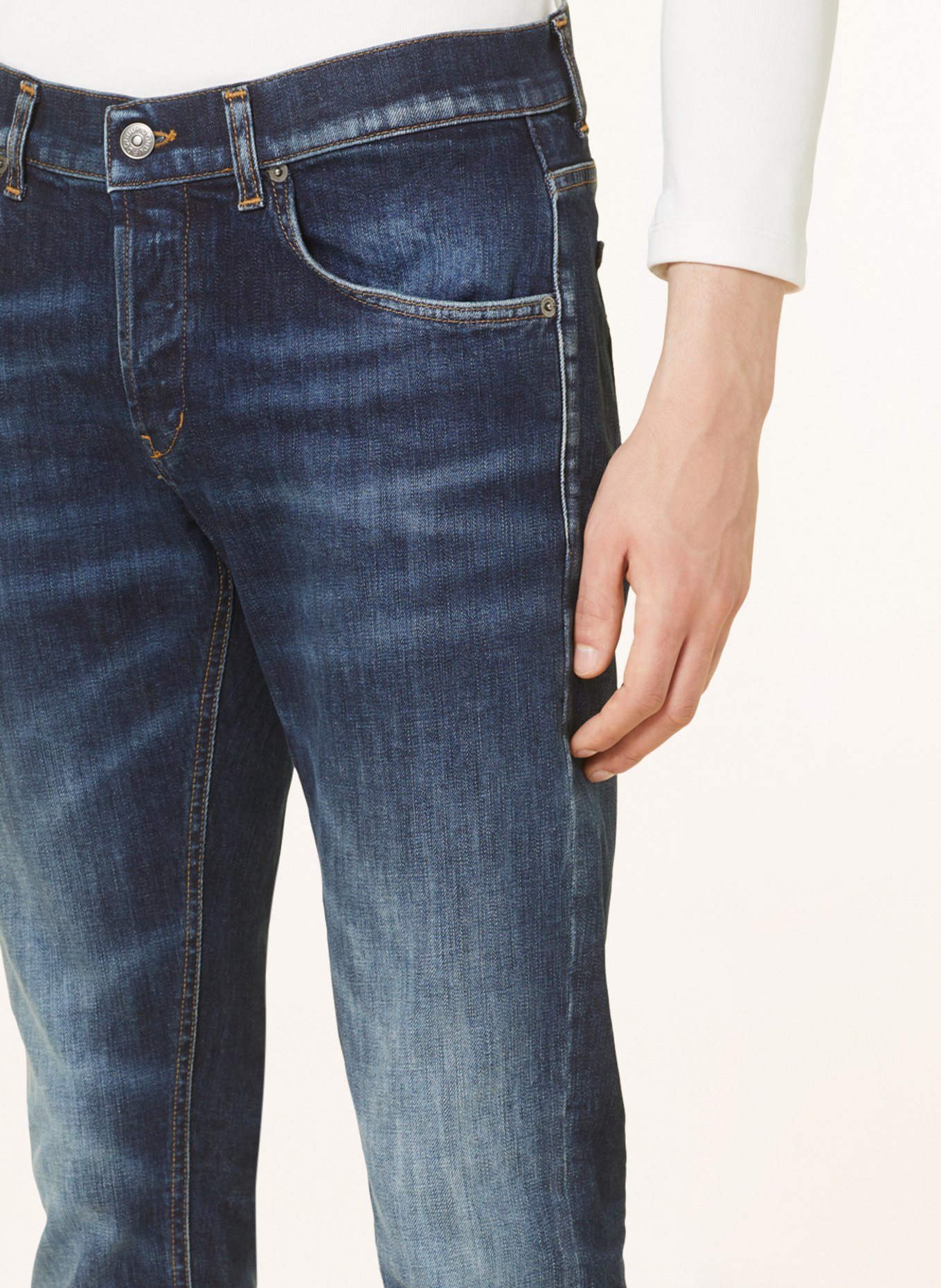Dondup Jeans RITCHIE Skinny Fit, Farbe: 800 MID BLUE (Bild 5)