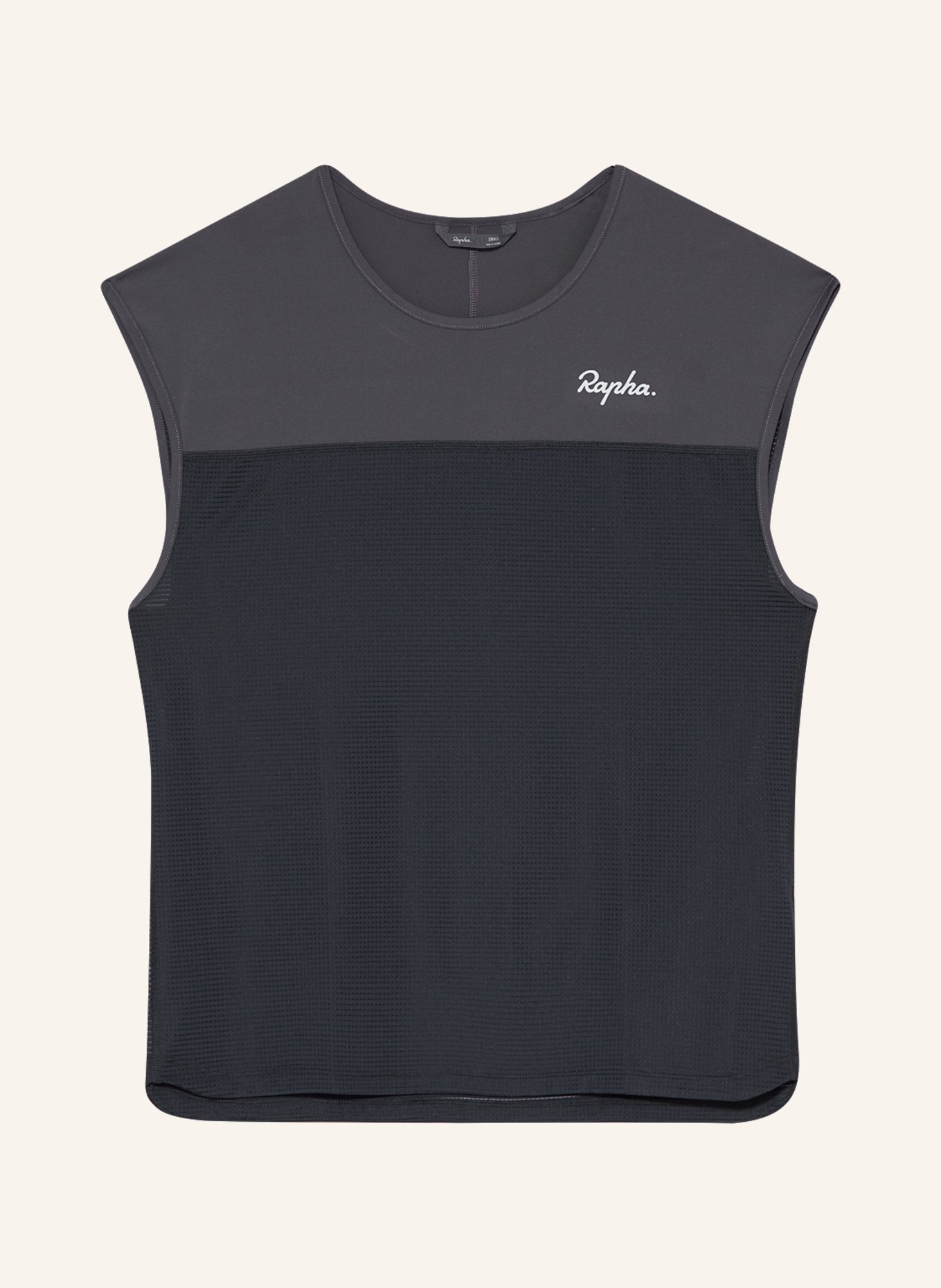 Rapha Cycling top TRAIL LIGHTWEIGHT made of mesh, Color: BLACK (Image 1)