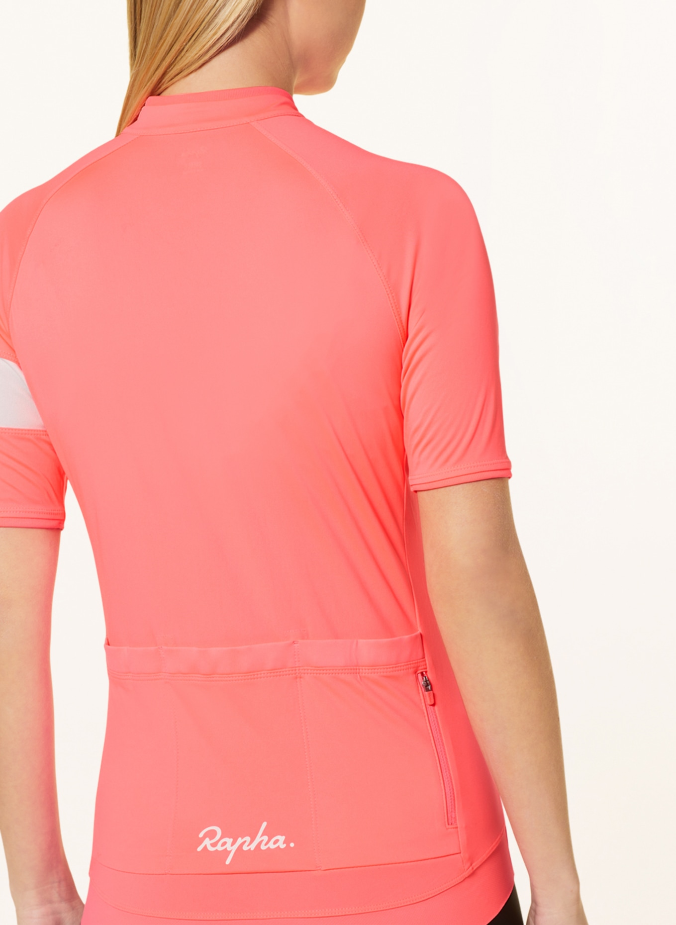 Rapha Cycling jersey CORE JERSEY, Color: NEON PINK (Image 4)
