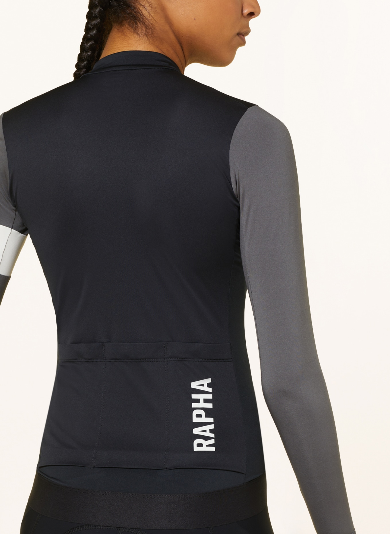 Rapha Cycling jersey PRO TEAM, Color: BLACK/ GRAY/ WHITE (Image 4)
